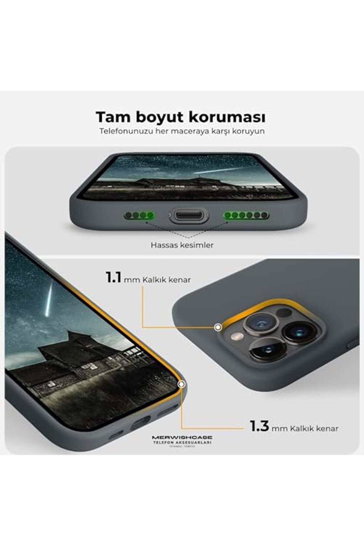 14 Pro Max Uyumlu Özel İpeksi̇ Dokunuş Hi̇ssi̇ Veren İçi̇ Yumuşak Kadi̇fe Lansman Si̇li̇kon Kılıf Kapak (Ta