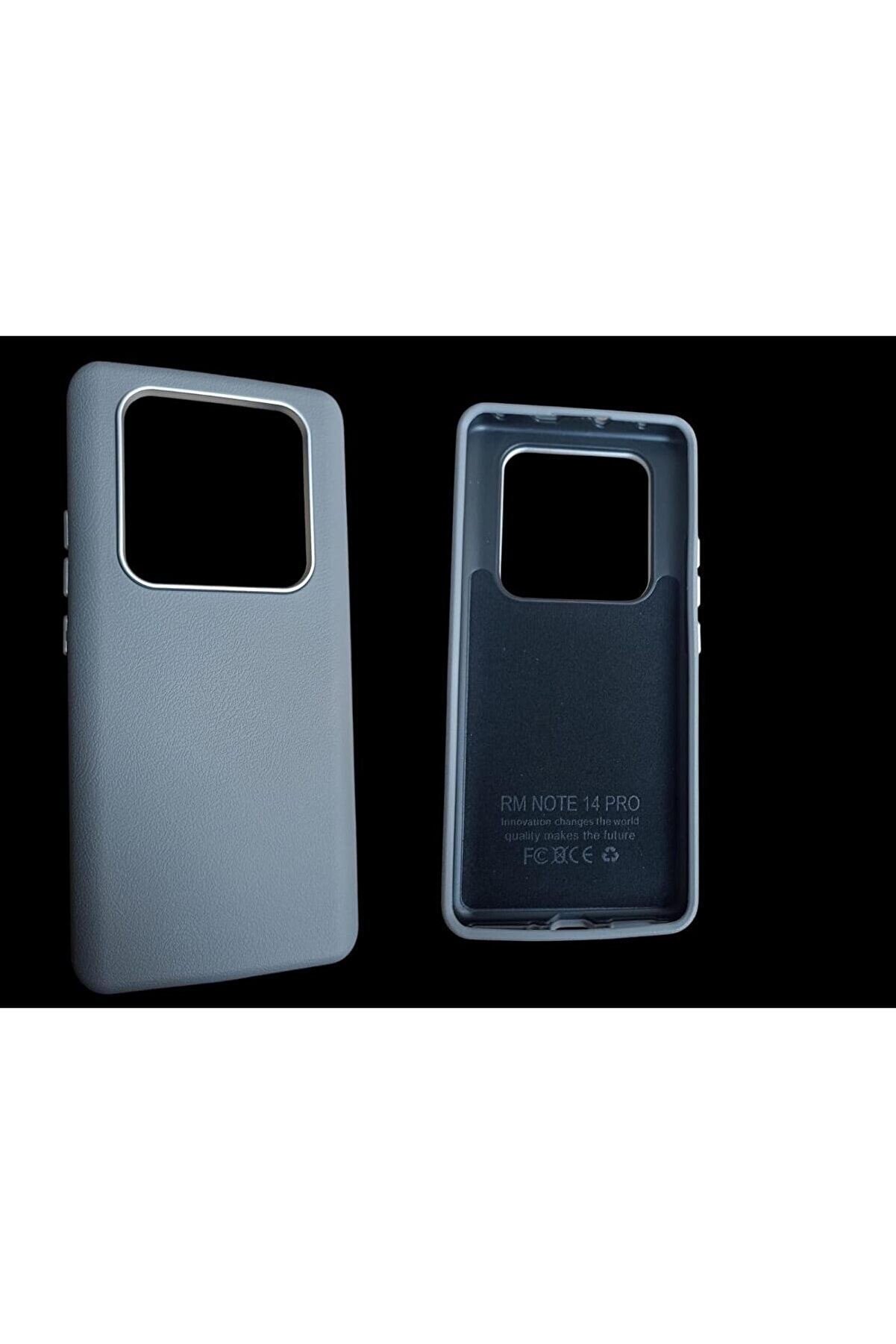 STOREMAX 14 Pro 5G İle Uyumlu PU DERİ Kılıf İçi Kadife Metal çerçeve Darbeye Karşı Koruyan Derİ Hissi [ 14 PR