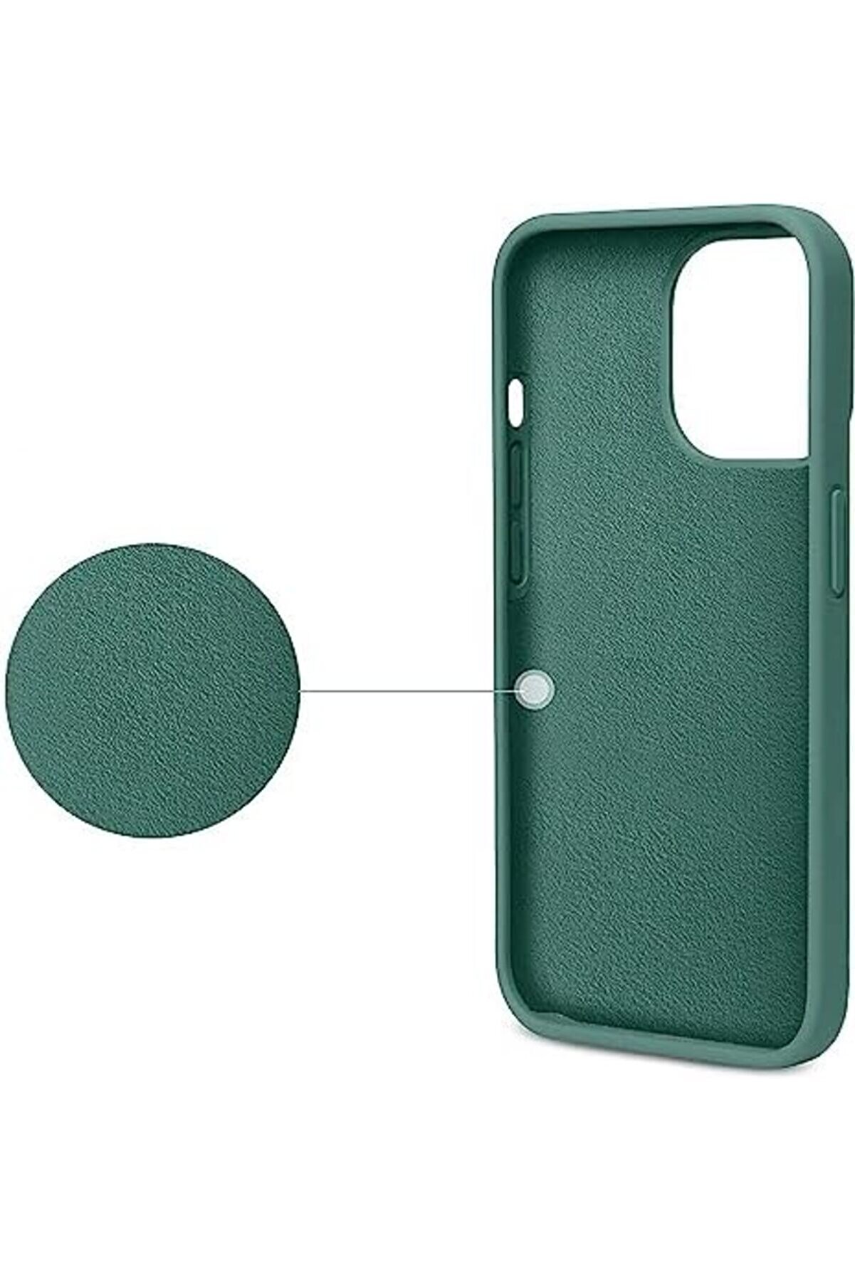 14 Pro Max Kılıf 6.7’ Içi̇ Kadi̇fe Lansman Si̇li̇kon Kılıf Şok Emi̇ci̇ Full Kasa Koruma Sağlayan Kılıf Hak