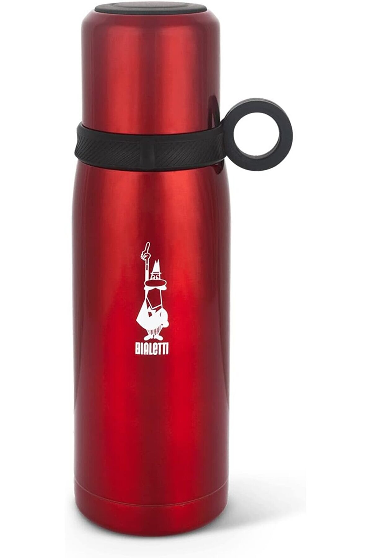 STOREMAX - Termos - 460mL - Kırmızı Renk - Paslanmaz Çelik - Çift Katmanlı - 12 Saat 24 Saat Soğuk Tutar - Ka