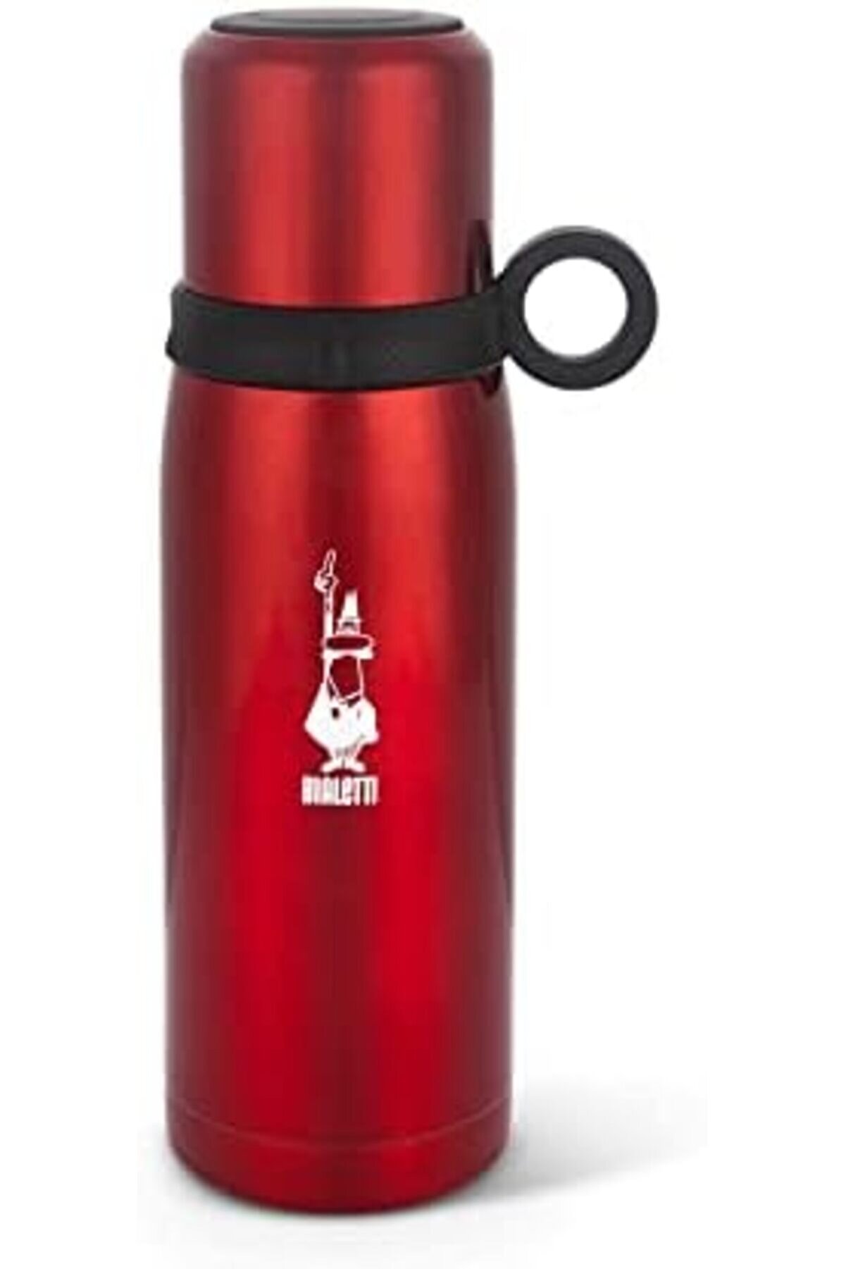 - Termos - 460Ml - Kırmızı Renk - Paslanmaz Çeli̇k - Çi̇ft Katmanlı - 12 Saat 24 Saat Soğuk Tutar - Ka