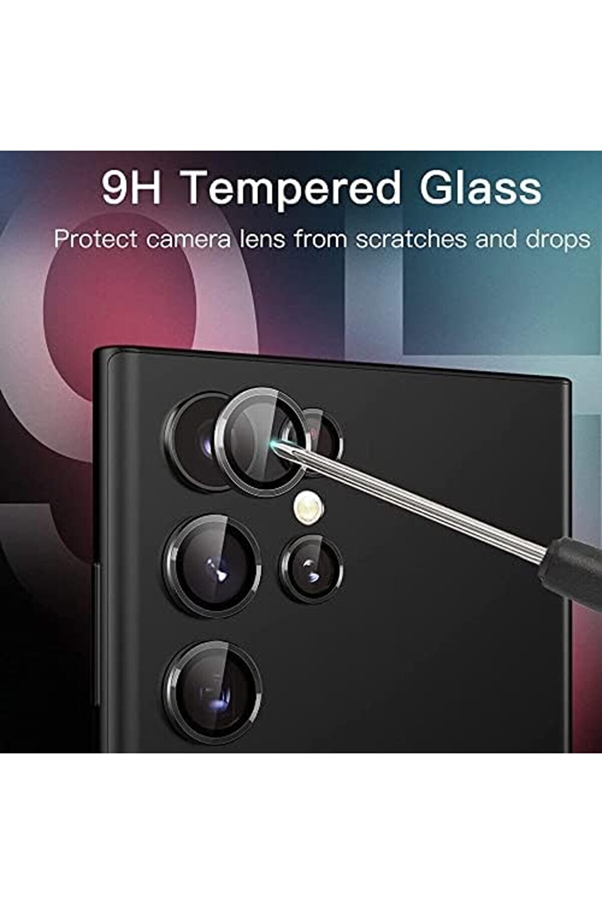 S23 Ultra İle Uyumlu Lens Tak &Ccedil;ıkar Ergonomi̇k Tasarım Kırılma Ve &Ccedil;i̇zi̇lme &Ouml;nleyi̇ci̇ Cmconan Kamera Si̇y