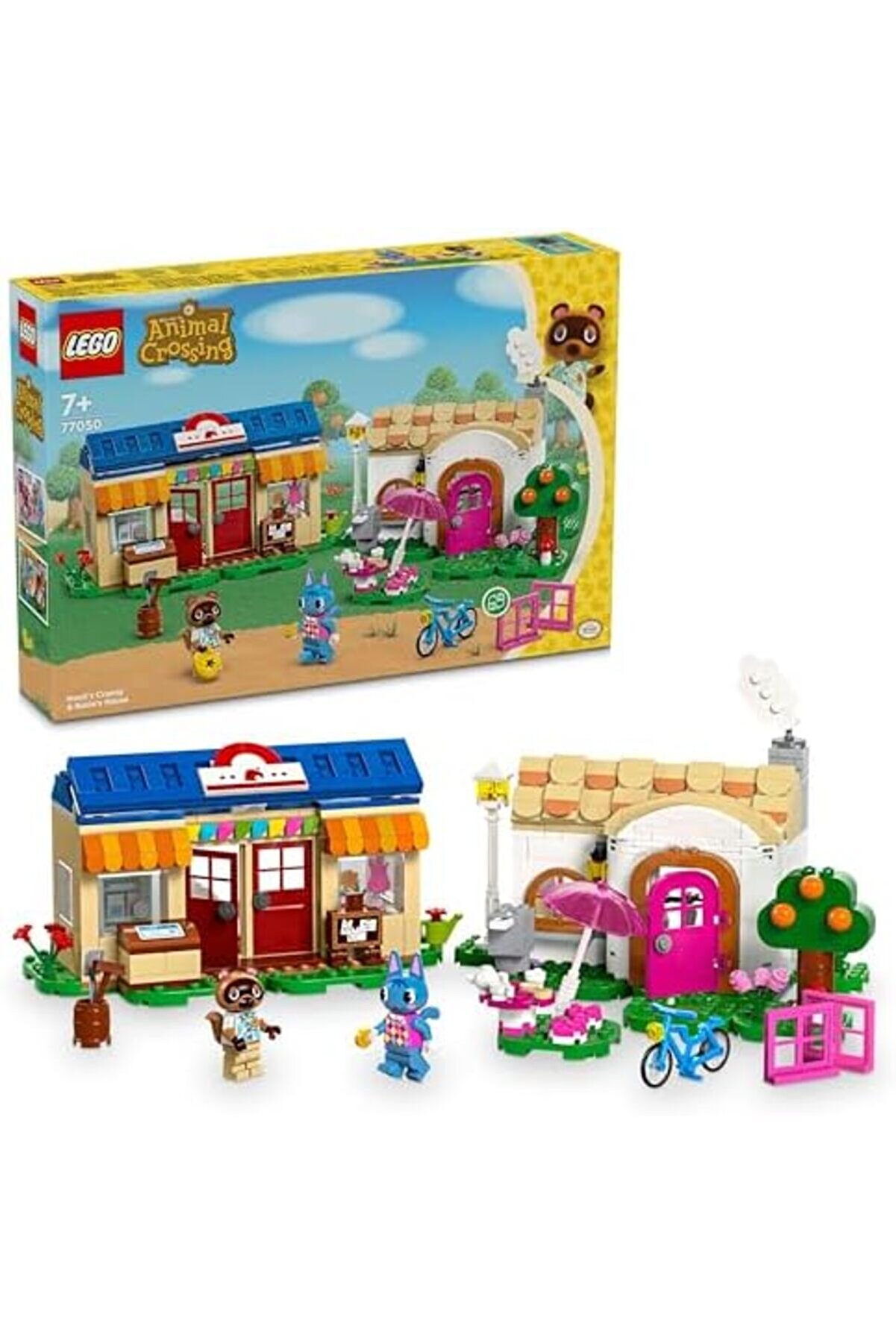 Ani̇mal Crossi̇ng Nook&rsquo;s Cranny Ve Rosi̇e Evi̇ 77050 &ndash; 7 Yaş Ve &Uuml;zeri̇ Kız Ve Erkek &Ccedil;ocukları İ&ccedil;i̇n 2 Mi̇ni̇