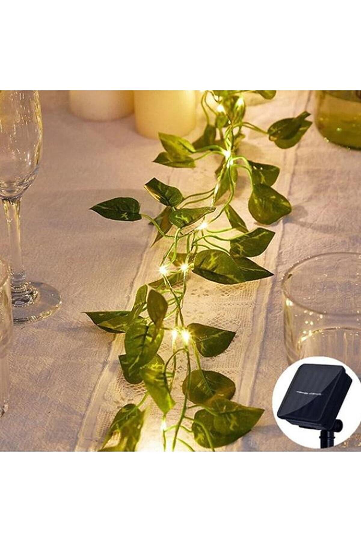 Güneş Enerji̇li̇ Sarmaşık Led Dekor 5 Metre