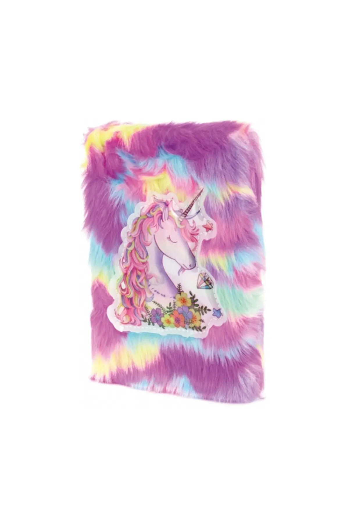 Ethab Ti̇caret &Ccedil;i̇&ccedil;ekli̇ Uni̇corn Tasarımlı Peluş Hatıra Defteri̇