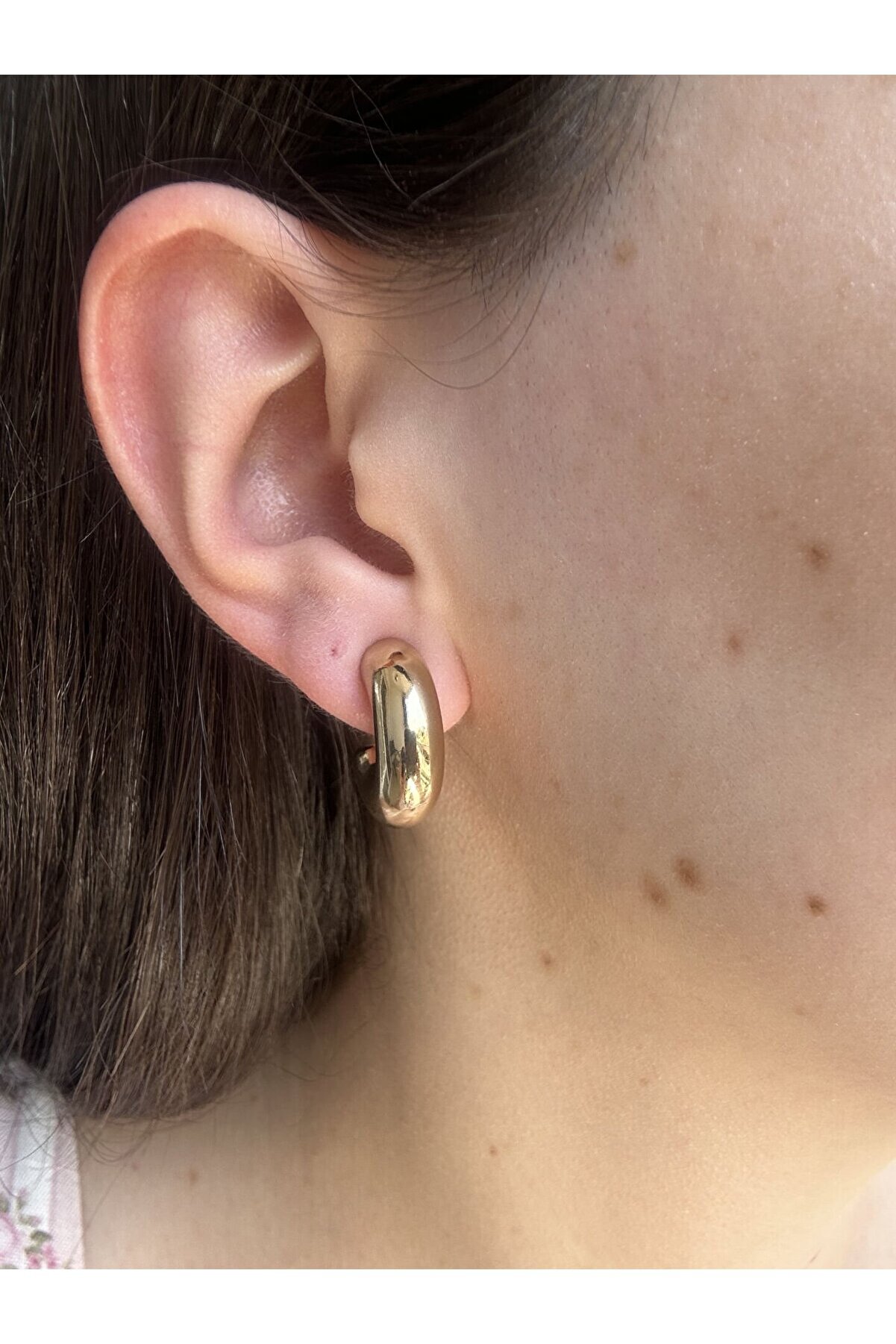 Ateli̇er Emi̇ne Gold Bombe Küpe