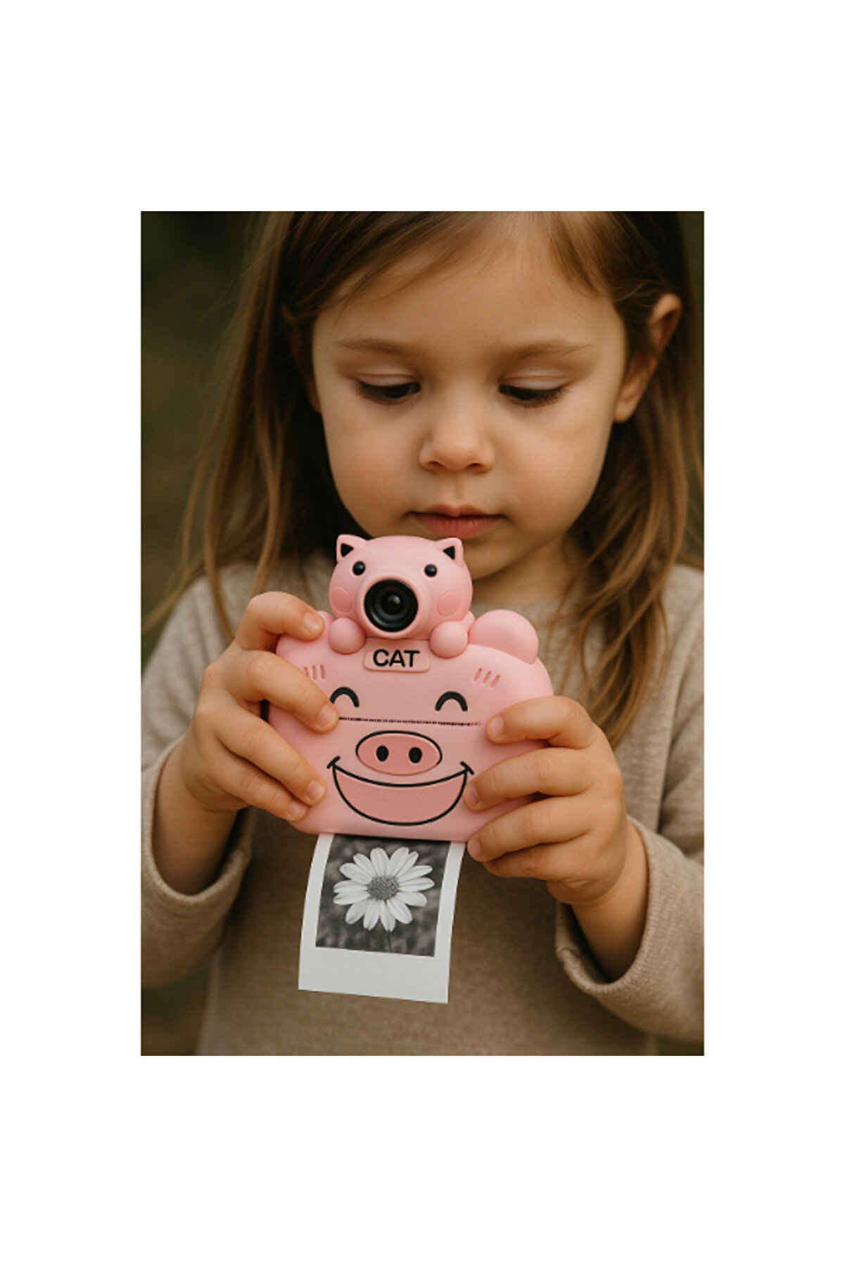Ethab Ti̇caret Kameralı Fotoğraf Yazıcısı Pembe Renk