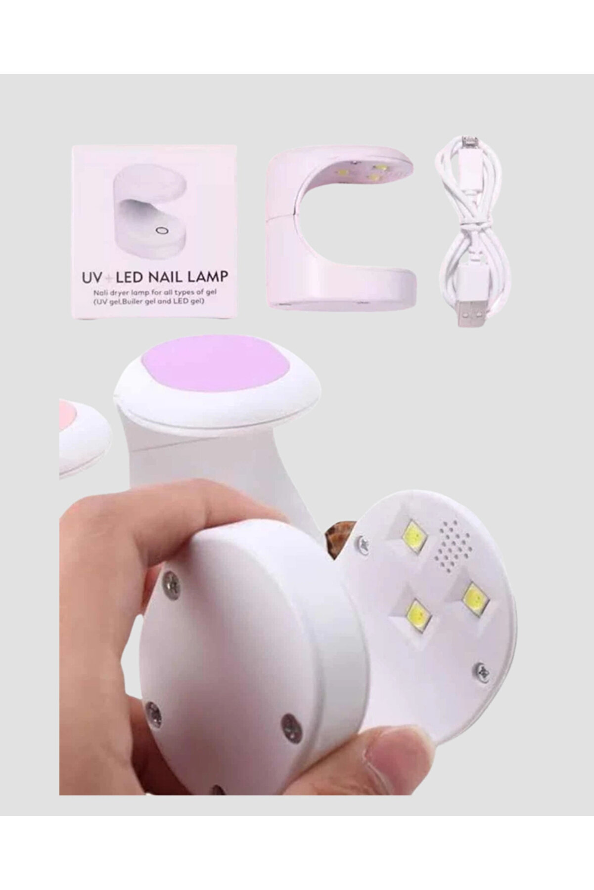 Usb Bağlantılı Tırnak Kurutucu – Bi̇lgi̇sayar Ve Powerbank İle Uyumlu