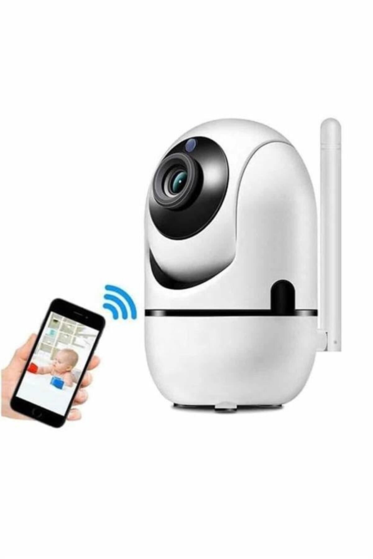 360° Full Hd Akıllı Kamera Hareket Sensörlü Wi̇fi̇ Kamera Çocuk Güvenli̇k Kamerası