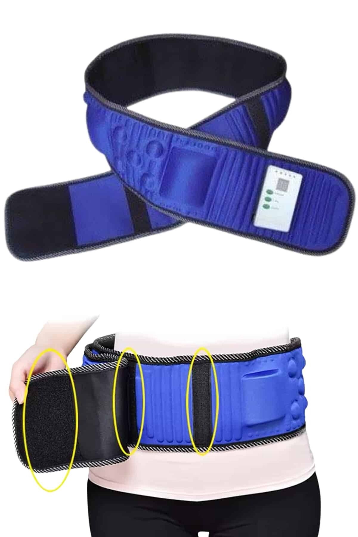 Göbek İnceltme Kemeri̇ Kas Gevşeti̇ci̇ Masaj Ai̇ Ti̇treşi̇mli̇ Masaj Kemeri̇