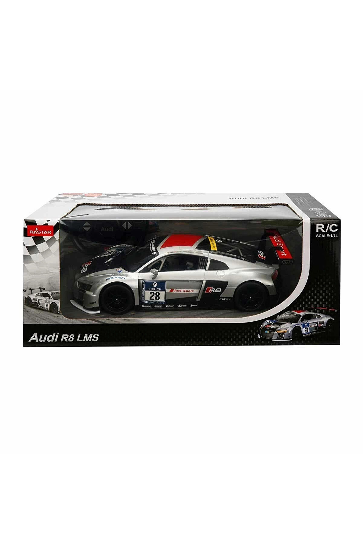 75300 Sun-Ras-R/C 1/14 F/F Audı R8 Lms