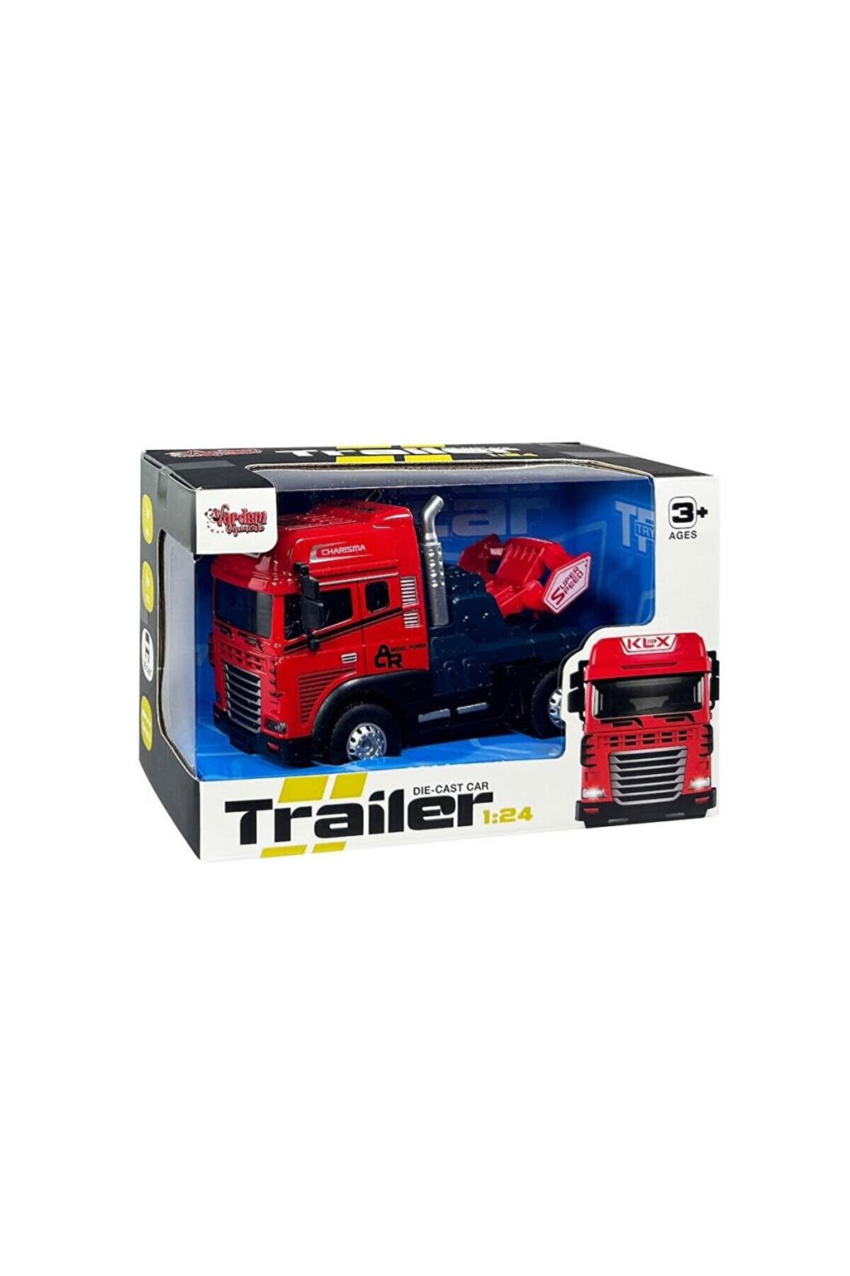 Toptan Bulurum KLX800247 Sürtmeli Işıklı Müzikli 124 Çekici (Tır Kafası)