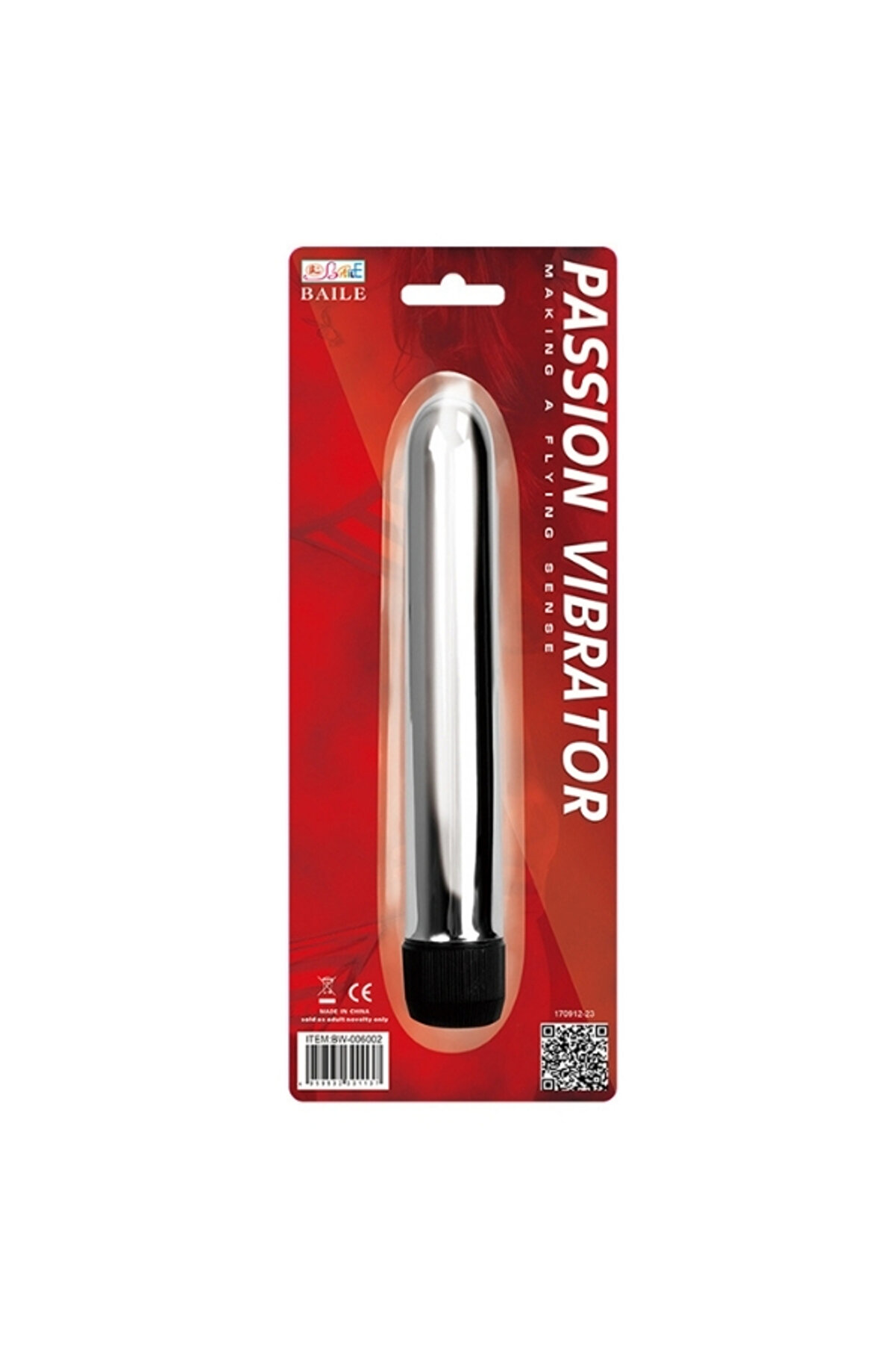 FantaziAtölyesi Censan Passion Vibrator Çelik Görünümlü Vibratör