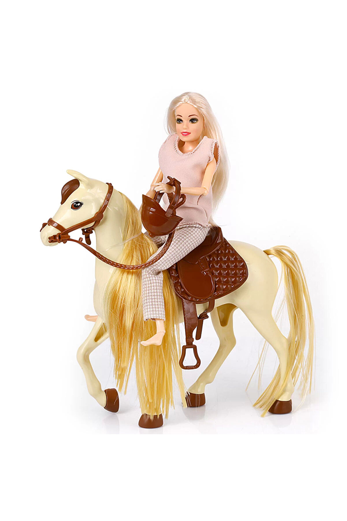 pnr shop Jasmine Atlı Bebek BejKahve