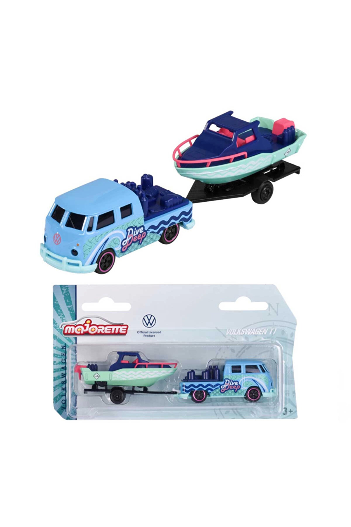 Majorette Römorklu Volkswagen The Ori̇gi̇nals Model Arabalar