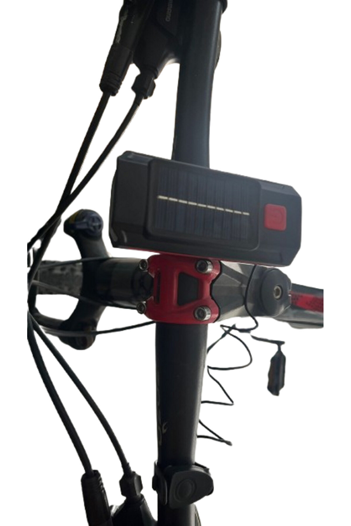 Alkan Mb G&uuml;neş Enerji̇li̇ Kornalı Bi̇si̇klet Feneri̇ &ndash; Led Işıldak