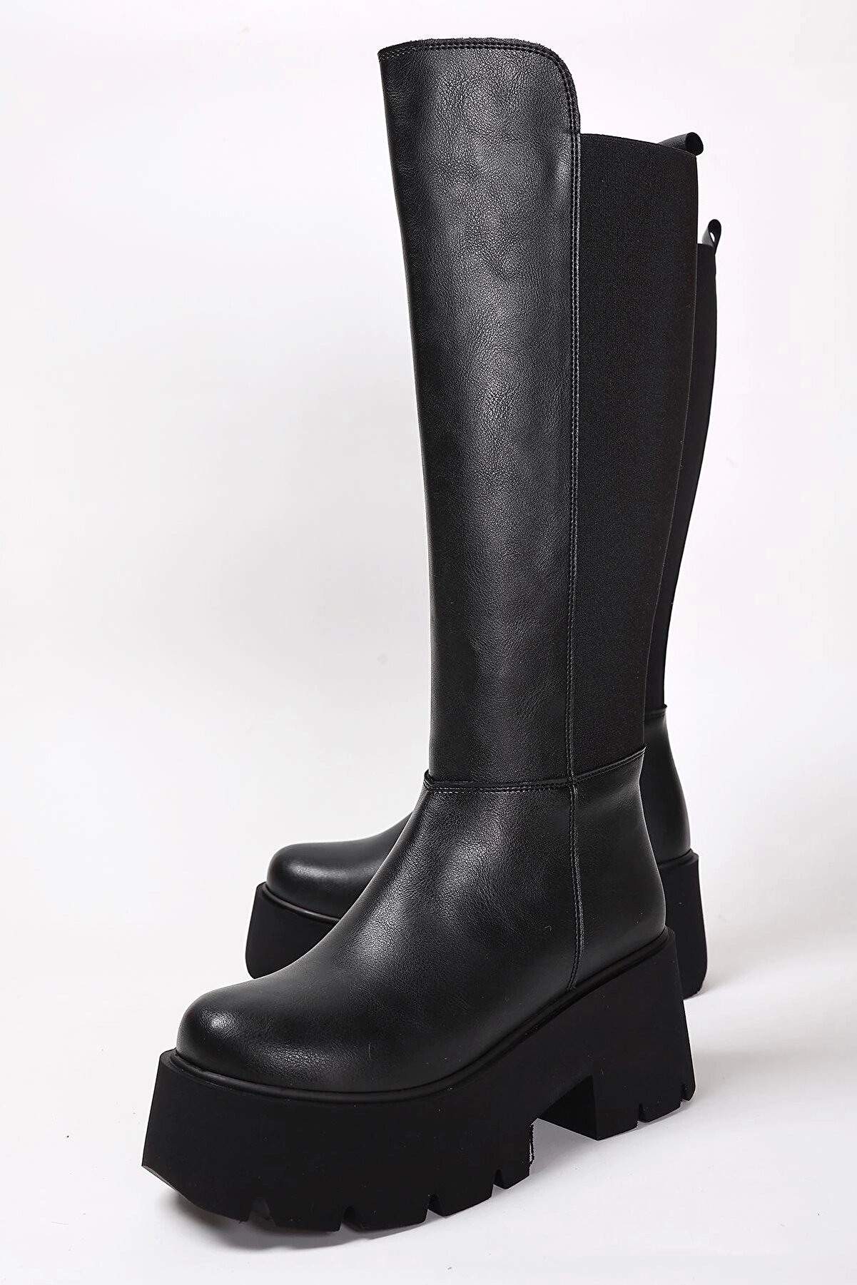 Li̇za Shoes Starless Kadın Arkası Lasti̇kli̇ Çi̇zme A003-K603