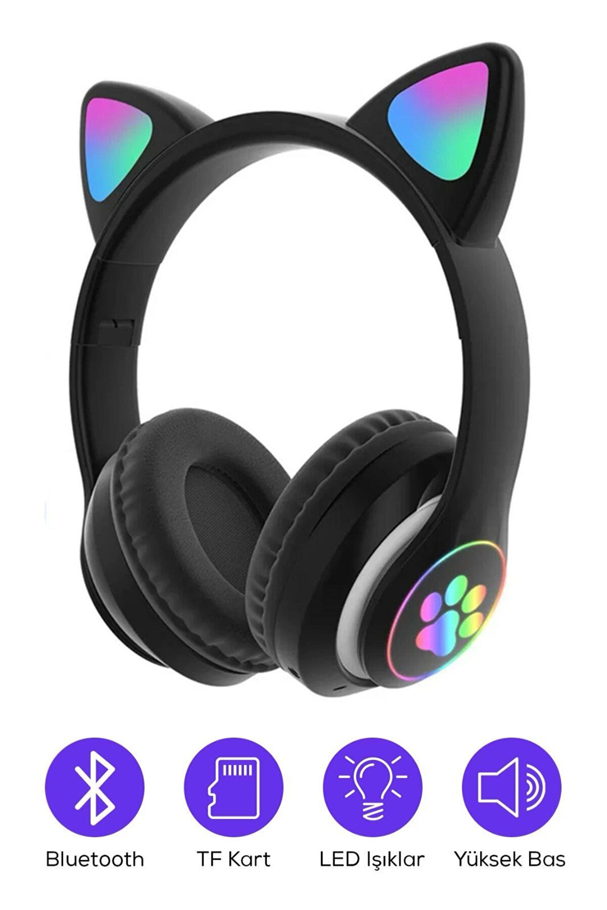 Kedi̇ Fi̇gurlu Kulaklık