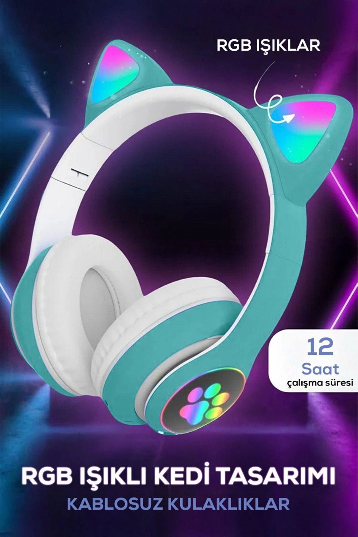 Kedi̇ Fi̇gurlu Kulaklık