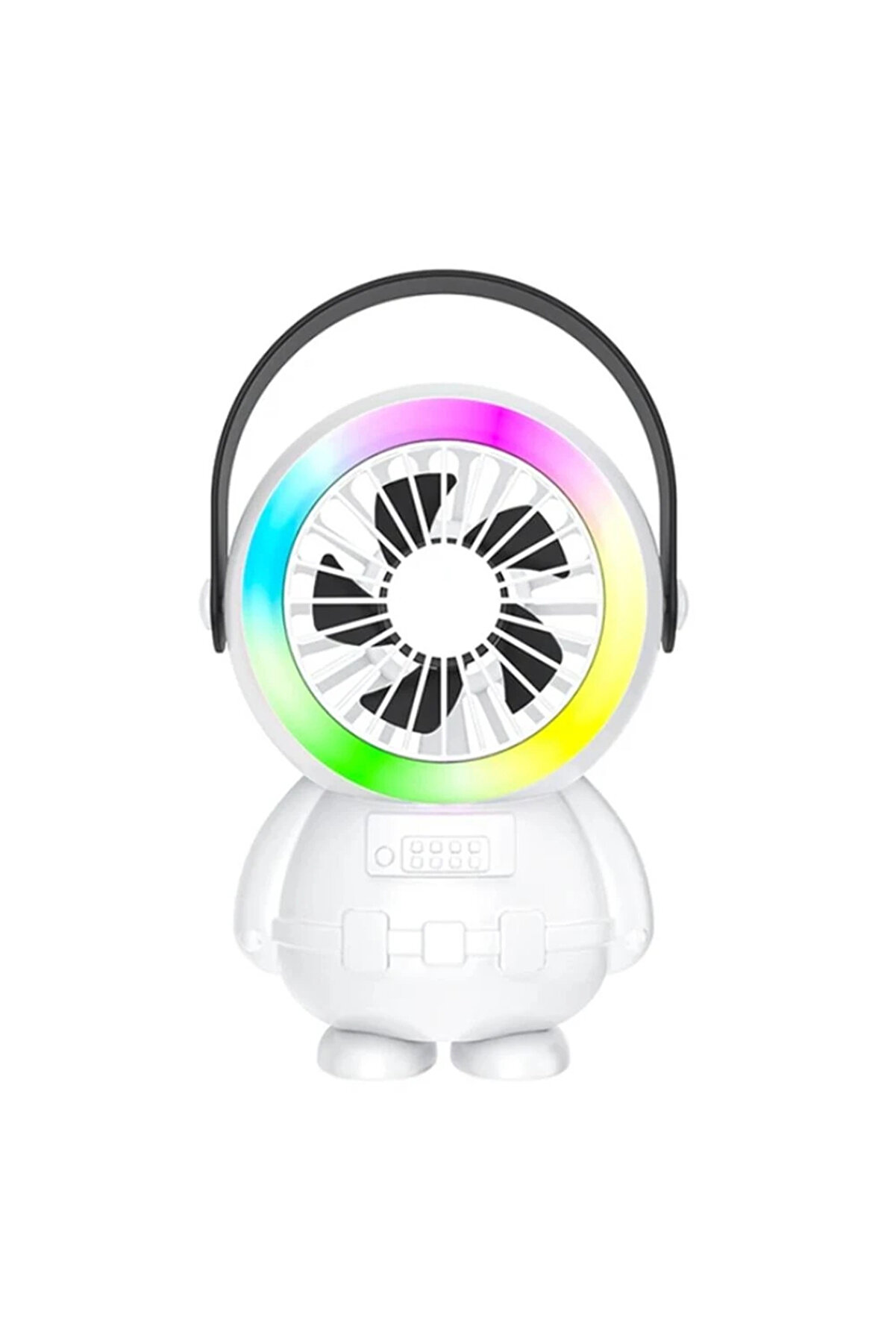 Buti̇k Ally Şarjlı Astronot Fan Vanti̇lat&ouml;r Taşınabi̇li̇r El - Masa &Uuml;st&uuml; Vanti̇lat&ouml;r 1500Mah-(5775)