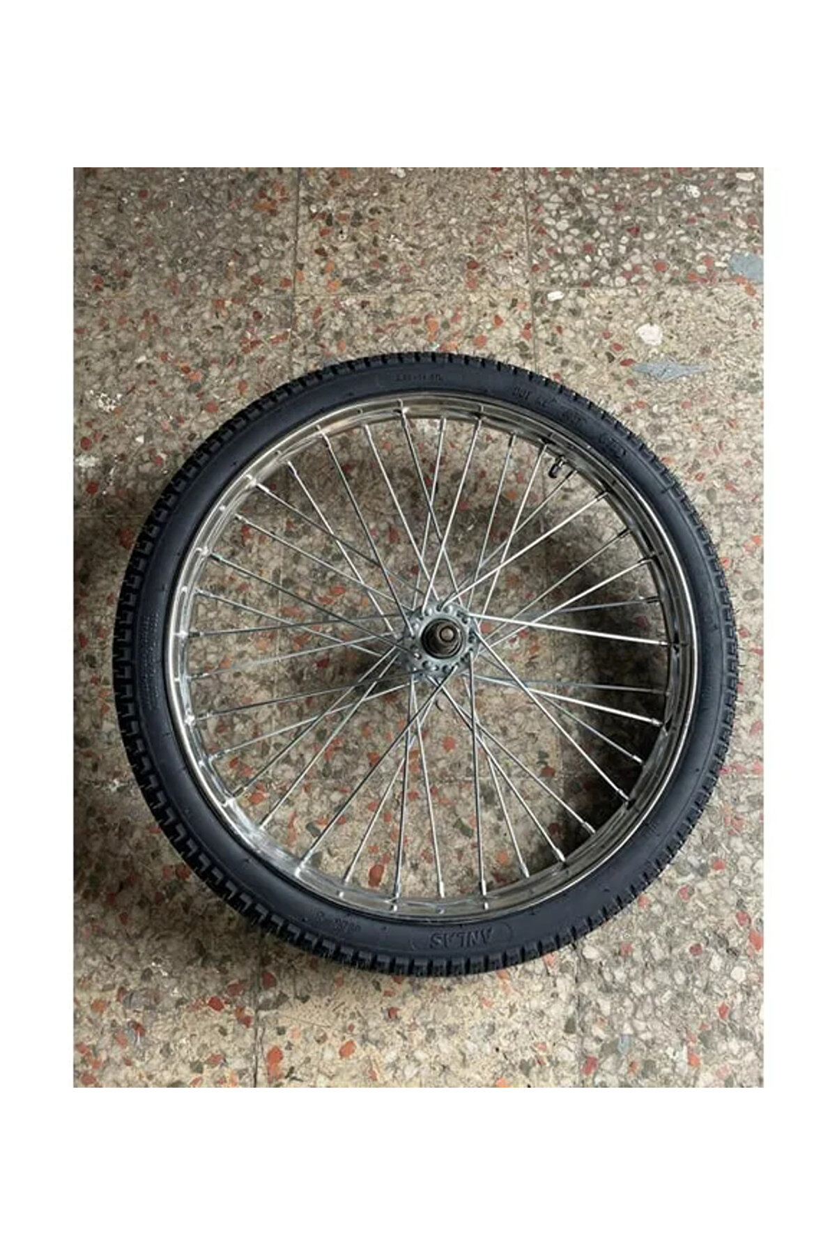 Toptan Bulurum Seyyar Tezgah Araba Tekerleği 65 cm Telli Jant (Jant Boyu50 cm)