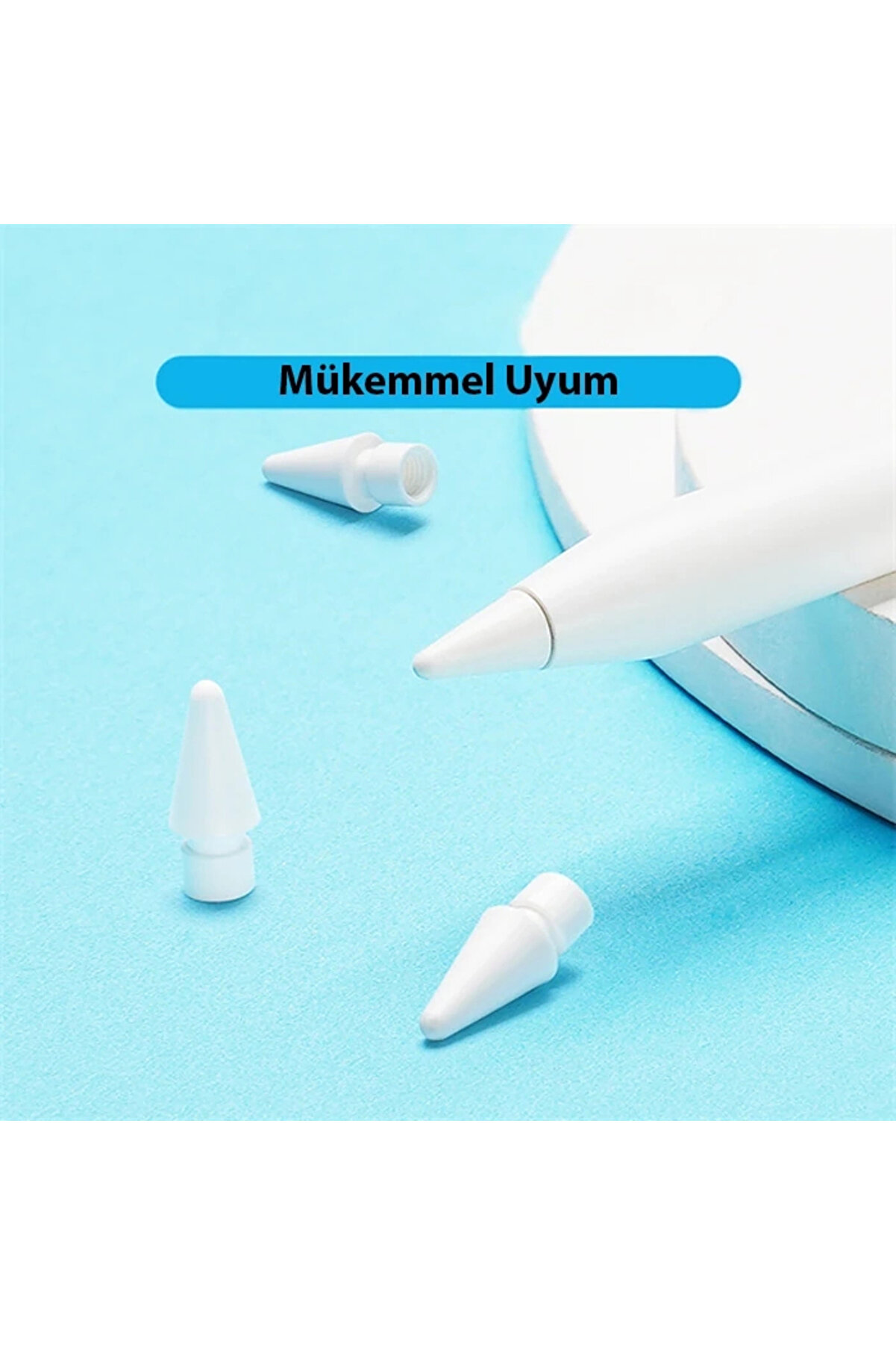 Buti̇k Dux Duci̇s Apple Penci̇l İ&ccedil;i̇n Yedek U&ccedil; 2 Adet-(5775)