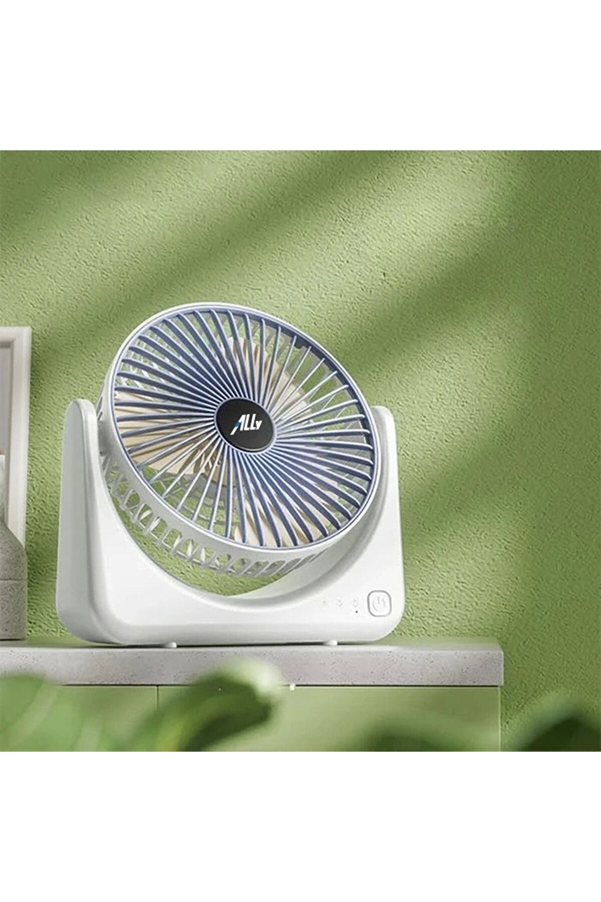 Buti̇k Ally S21 Şarjlı Fan Ergonomi̇k Ev Ofi̇s Sessi̇z Vanti̇lat&ouml;r-(5775)