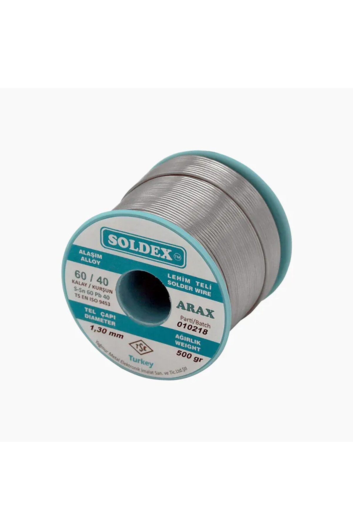 Toptan Bulurum Arax 6040 Lehim Teli 500 Gr 1 mm Sn60 / Pb40