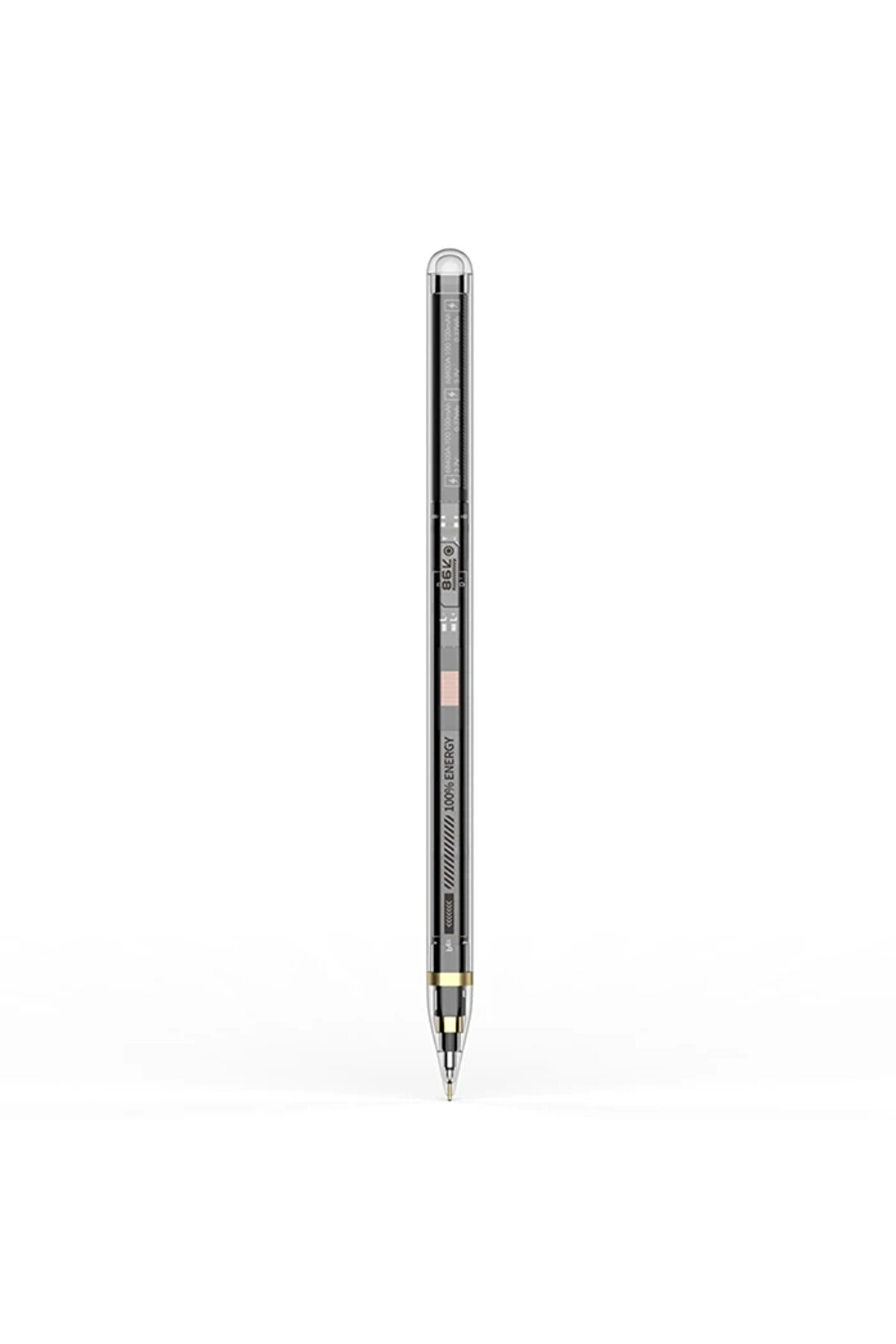 Buti̇k Dux Duci̇s Sp-04 Manyeti̇k Şarjlı Stylus Pen İpad Tablet Dokunmati̇k Kalem Transparent-(5775)