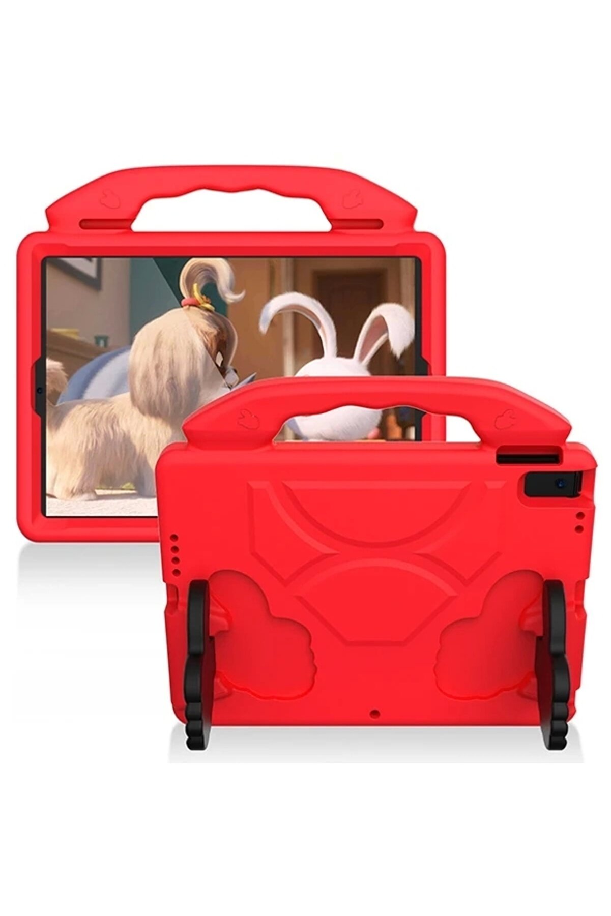 Buti̇k Ally İpad 7.10.2 Pro 10.5 Kılıf Eva &Ccedil;ocuk Shockproof Standlı Taşınabi̇li̇r-(5775)