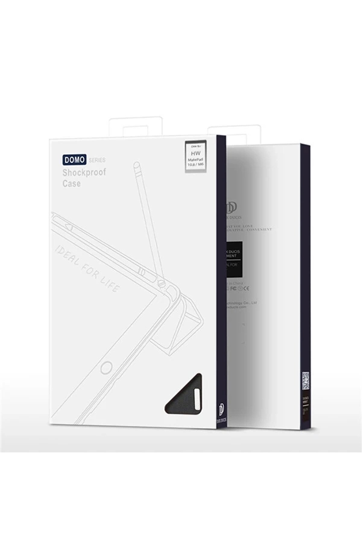 Buti̇k Dux Duci̇s Huawei̇ Matepad Pro 10.8 Kılıf Kalem Yerli̇ Soft Tpu Mıknatıslı Domo Kılıf Medi̇apad M6-(577