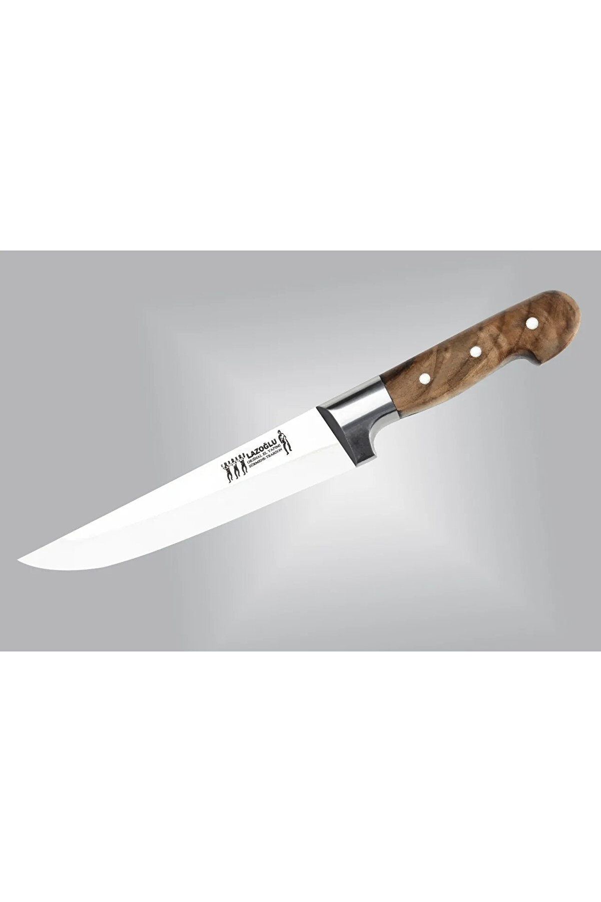 Toptan Bulurum Lazoğlu El Yapımı Sürmene Kurban ve Kasap Bıçağı No3 Ahşap Sap