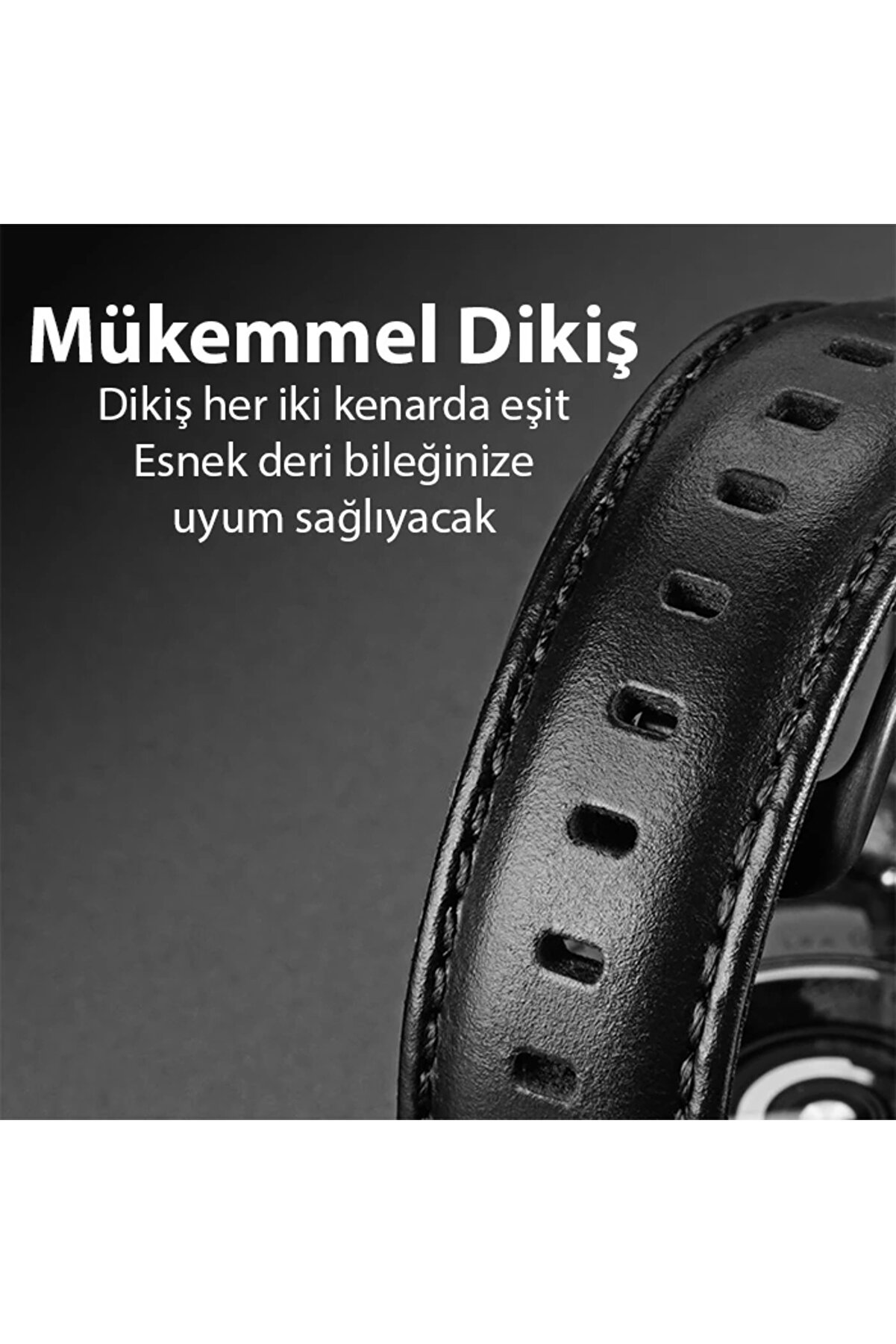 Buti̇k Dux Duci̇s Sm Galaxy Watch 20Mm-Huawei̇ Gt2-Gt3 42Mm-Magi̇c 2 42Mm İ&ccedil;i̇n Busi̇ness Deri̇ Kayış Kordon-(577