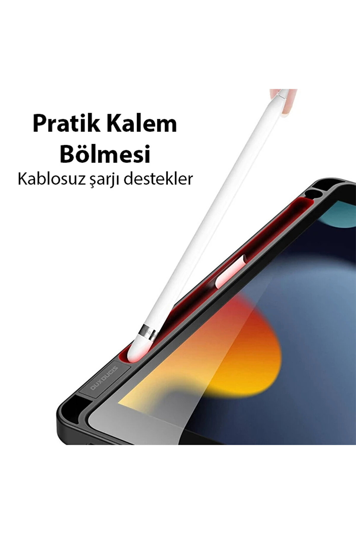 Buti̇k Dux Duci̇s İpad 10.9 2022 Kılıf Magi̇ Seri̇es Kalem Tutuculu Ve Uyku Modlu Kapaklı Kılıf-(5775)