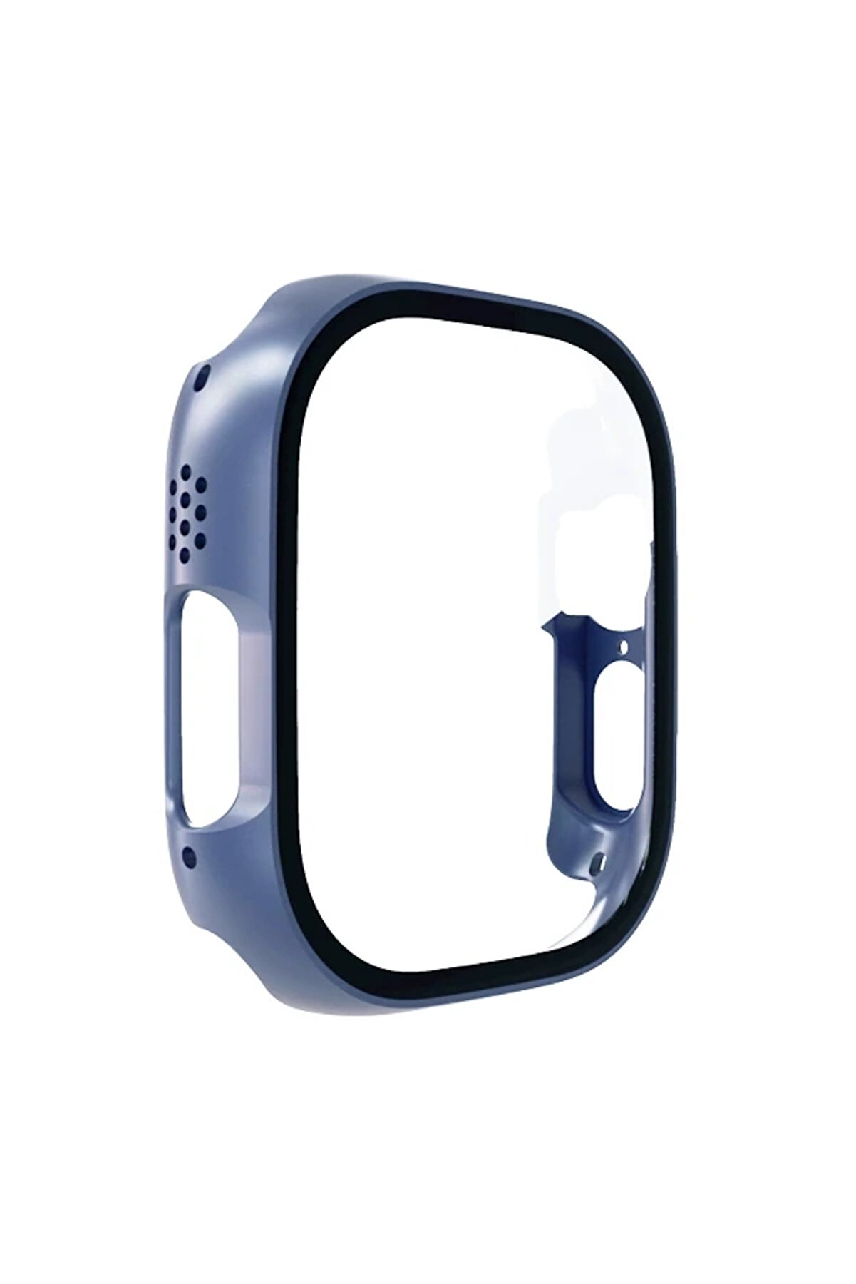 Buti̇k Ally Apple Watch Ultra 49Mm İ&ccedil;i̇n Hard Pc Full Koruma Sert Armor Zırh Kılıf-(5775)