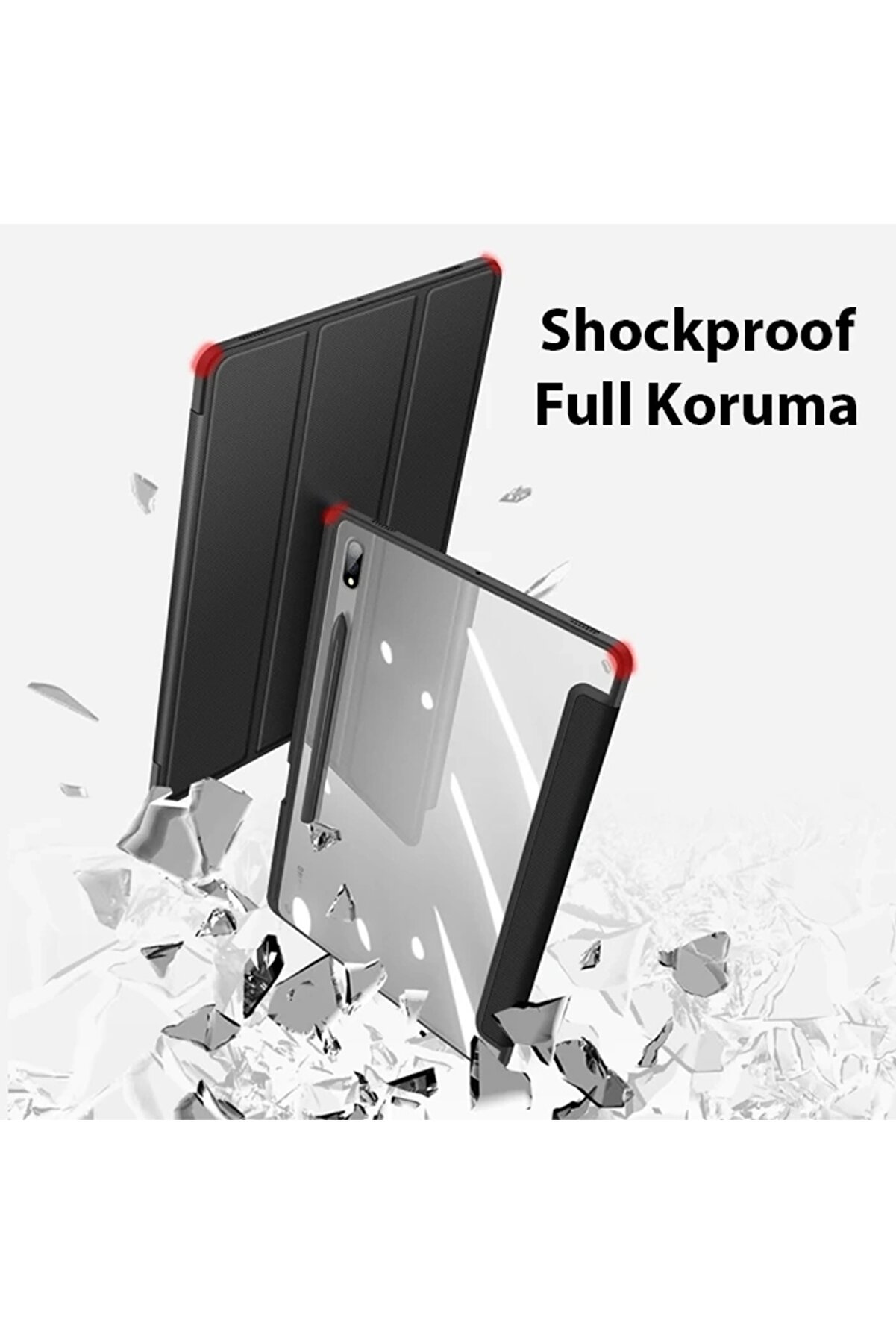 Buti̇k Dux Duci̇s Sm Galaxy Tab S8-S7 Kılıf Toby Seri̇es Manyeti̇k Kapaklı Kılıf (X700/X706)-(T870/T875/T876B)