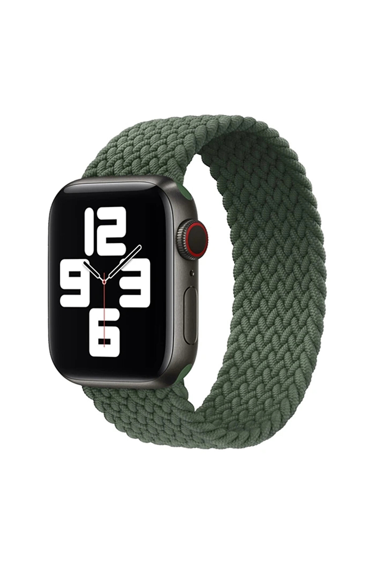 Buti̇k Ally Apple Watch 7-8 41Mm 6-5-4 40Mm Si̇ngle Loop Plasti̇k Kayış Kordon 3-2-1 38Mm-(5775)