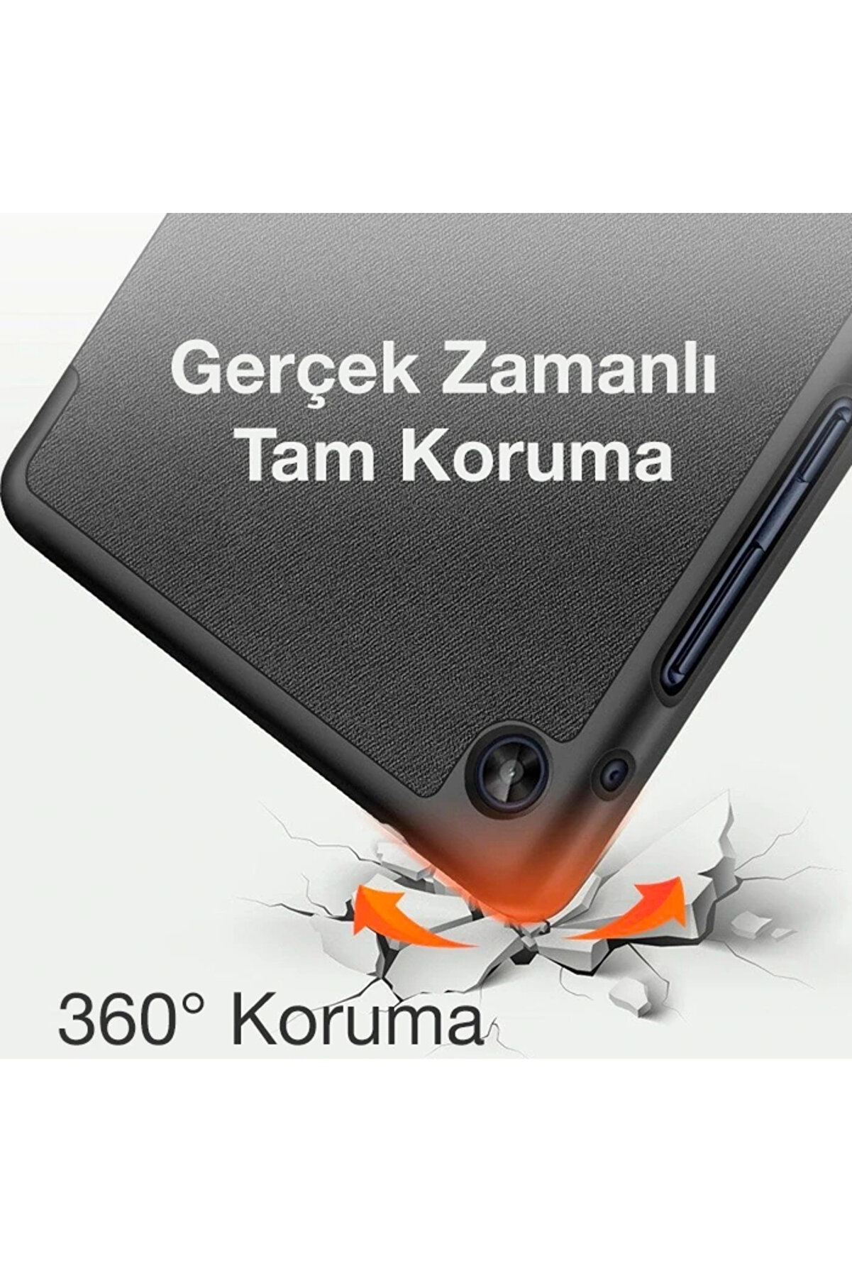 Buti̇k Dux Ducıs Huawei̇ Matepad T8 - C3 Mıknatıslı Kılıf Domo Seri̇es-(5775)
