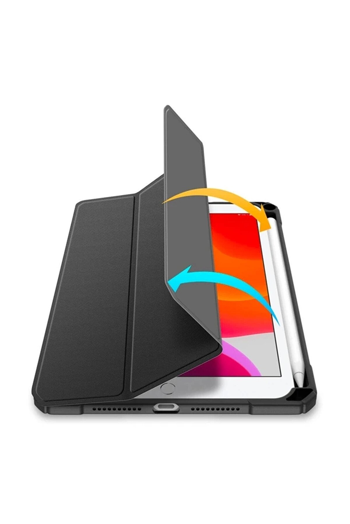 Buti̇k Dux Ducıs İpad Mi̇ni̇ 6 (2021) Ve Mi̇ni̇ 7 (2024) Kılıf Kalem Yerli̇ Toby Seri̇es Kılıf-(5775)