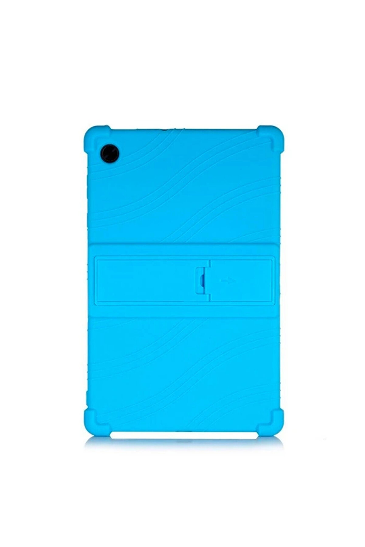Buti̇k Ally Sm Galaxy Tab A8 2021 10.5 (X200/X205) Kılıf Standlı Si̇li̇kon Kılıf-(5775)