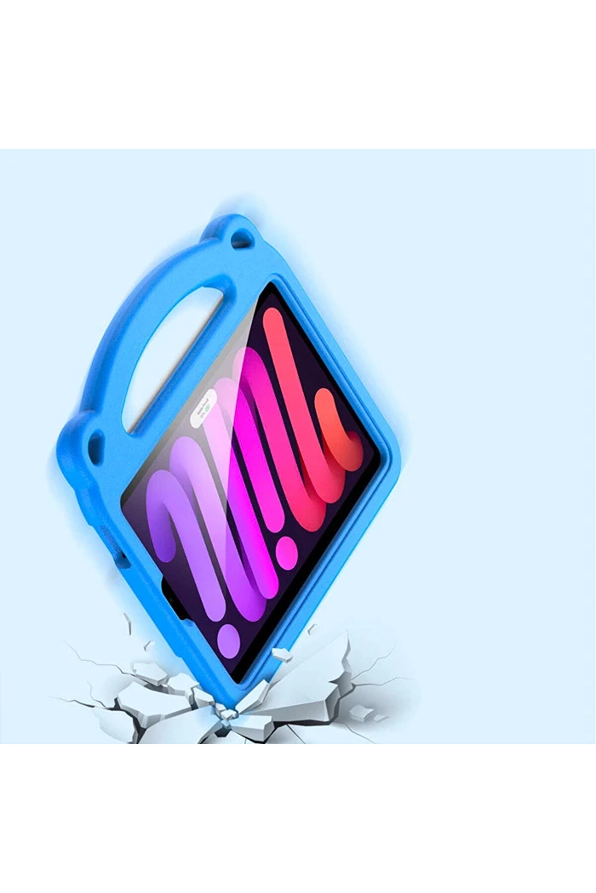 Buti̇k Dux Duci̇s Panda İpad Mi̇ni̇ 6 (2021) Ve Mi̇ni̇ 7 (2024) Kılıf &Ccedil;ocuk Shockproof Standlı Taşınabi̇li̇r-(5775