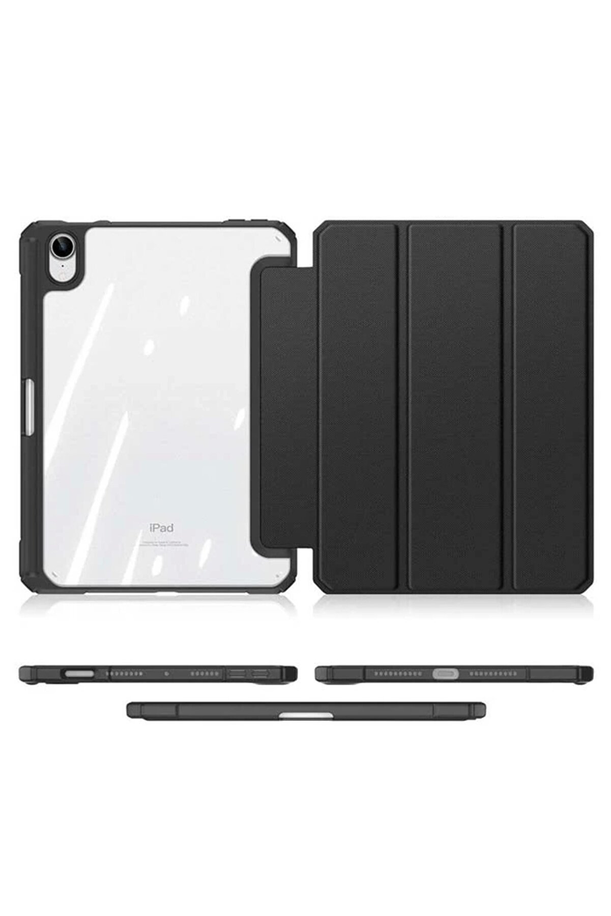 Buti̇k Dux Ducıs İpad Mi̇ni̇ 6 (2021) Ve Mi̇ni̇ 7 (2024) Kılıf Kalem Yerli̇ Toby Seri̇es Kılıf-(5775)
