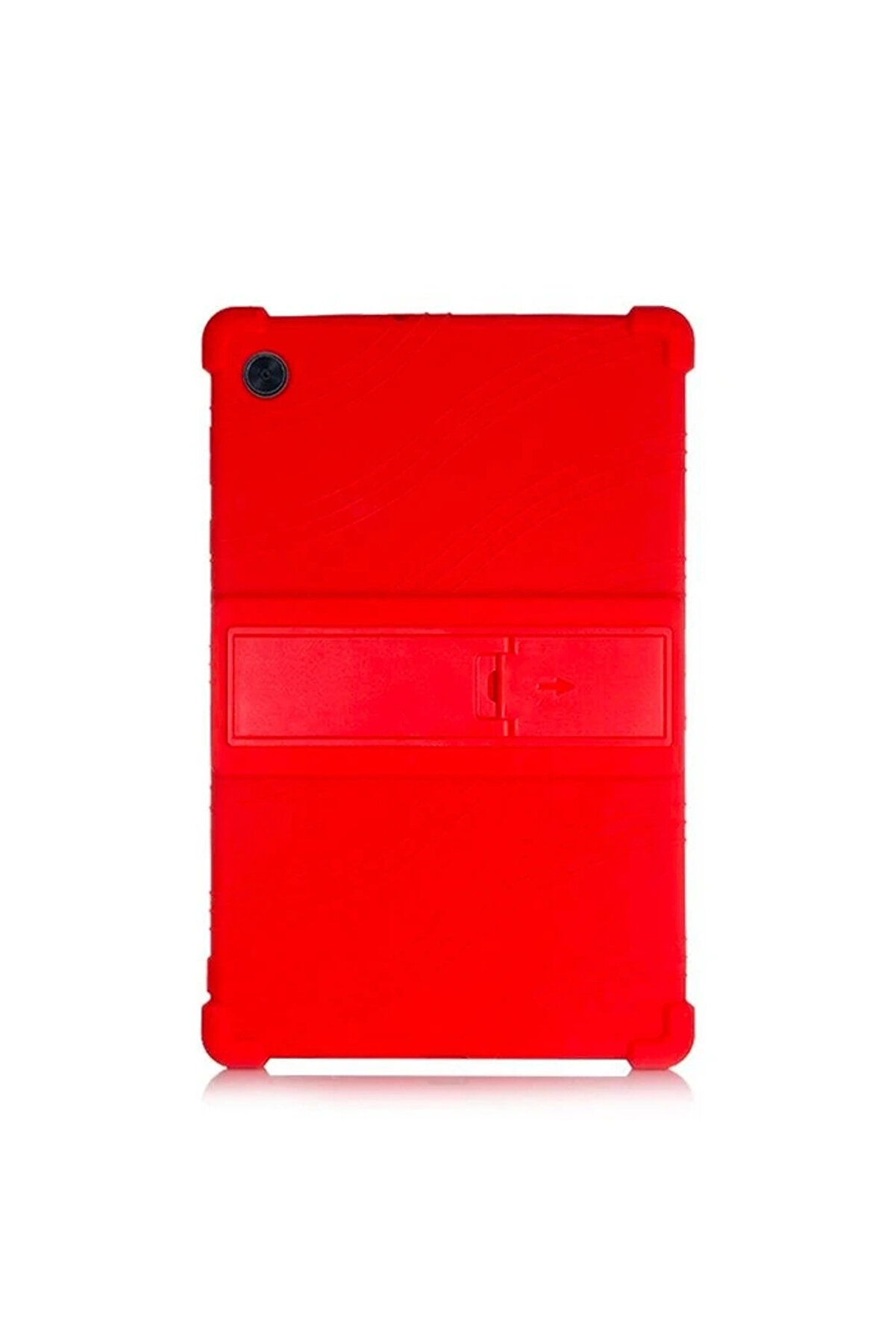 Buti̇k Ally Sm Galaxy Tab A8 2021 10.5 (X200/X205) Kılıf Standlı Si̇li̇kon Kılıf-(5775)