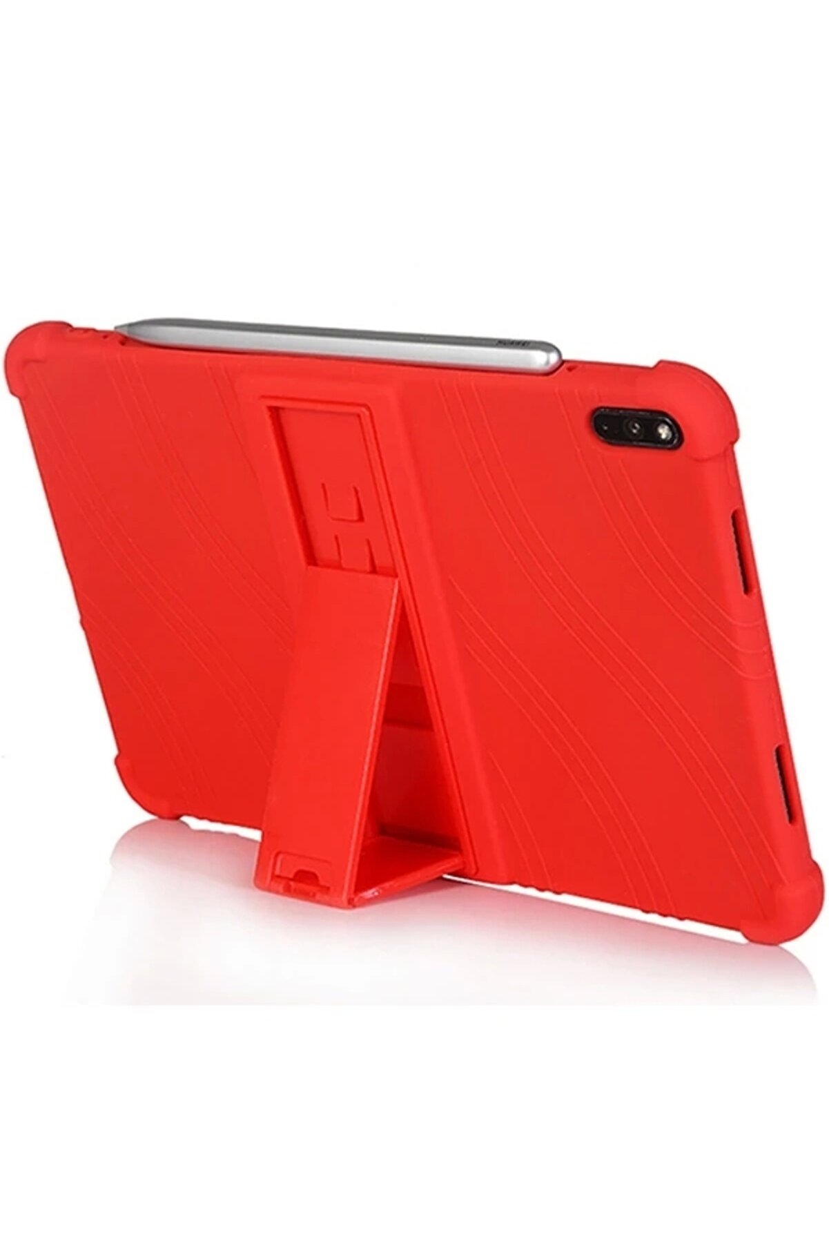 Buti̇k Ally Huawei̇ Matepad Pro 10.8 İn&ccedil; Standlı Si̇li̇kon Kılıf-(5775)