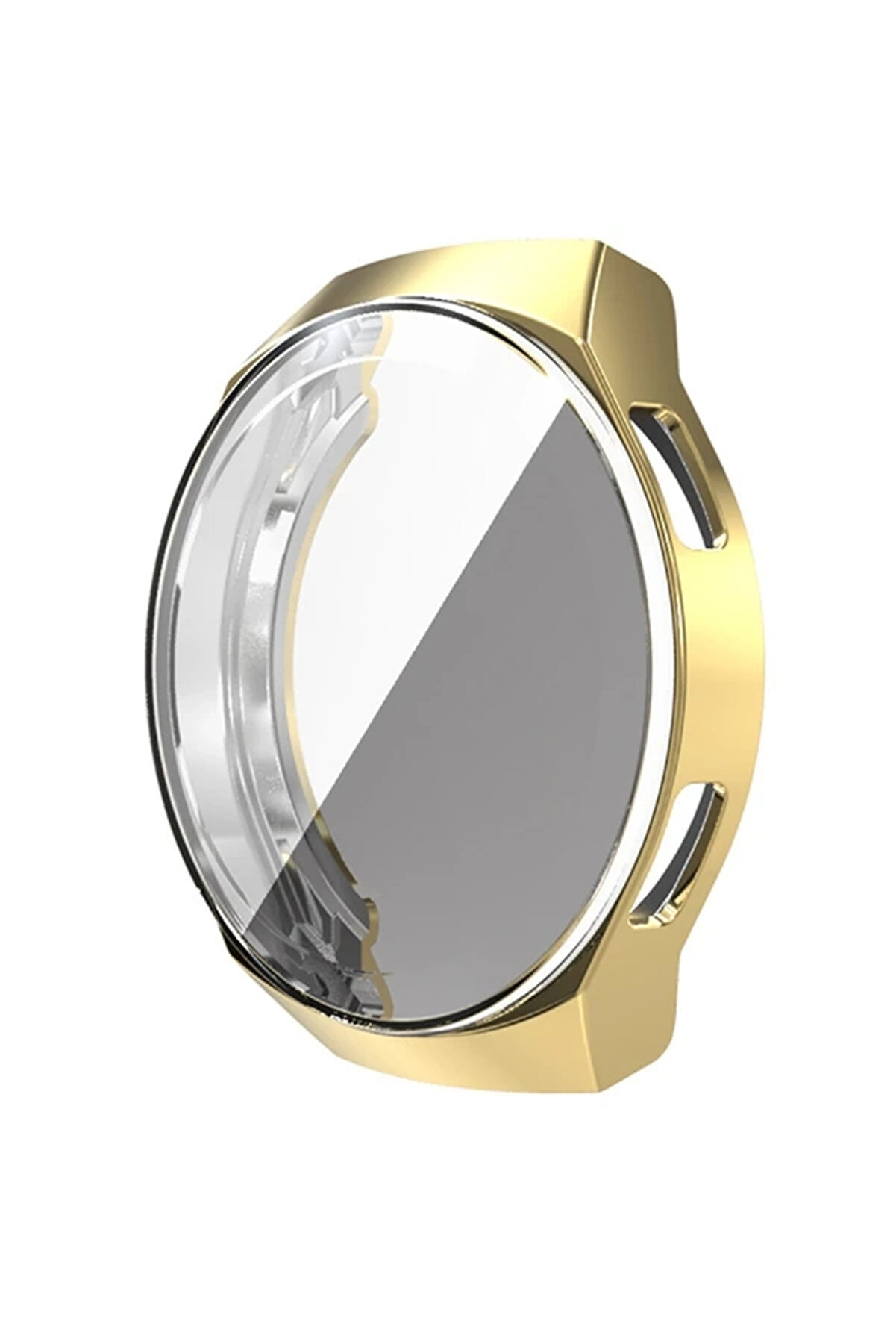 Buti̇k Ally Huawei̇ Watch Gt2E 46Mm 360 Koruma Ultra İnce Si̇li̇kon Kılıf-(5775)