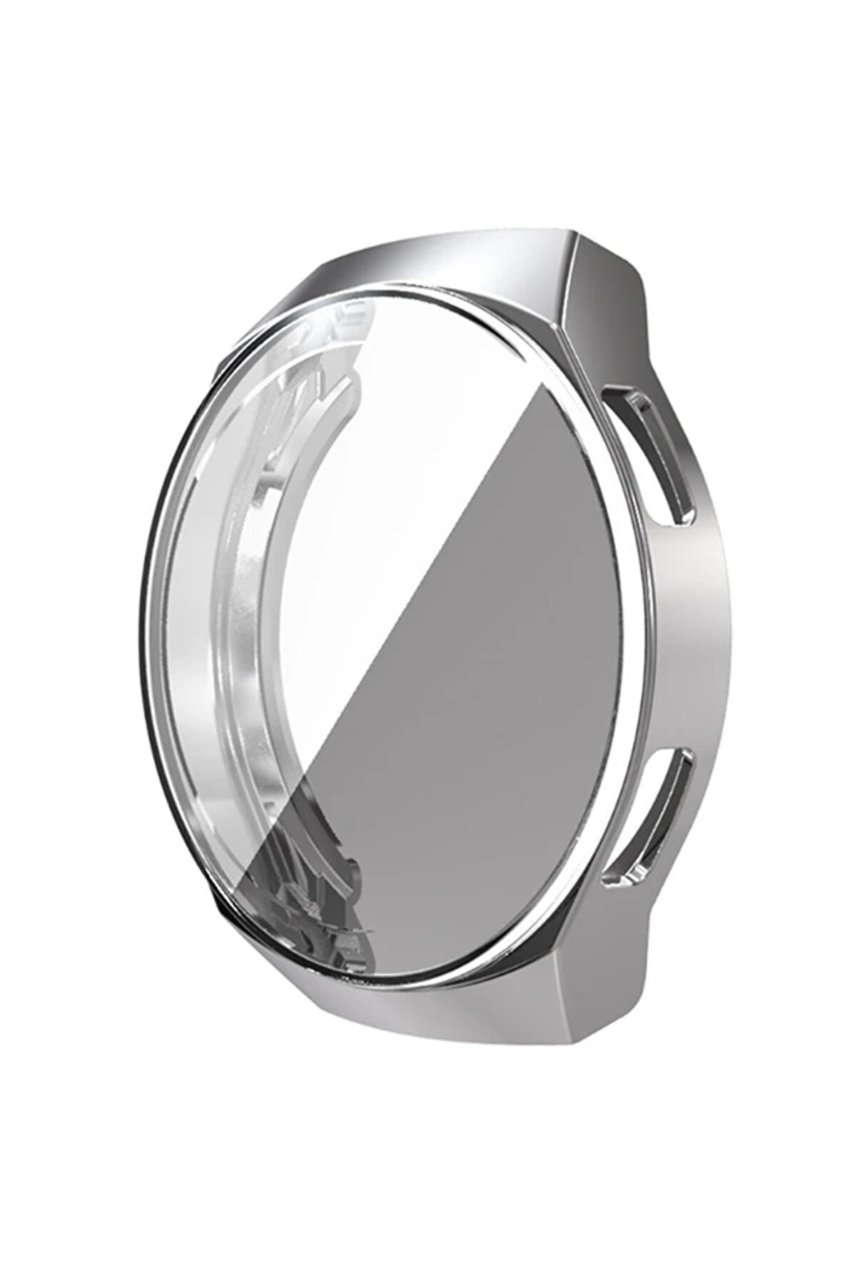 Buti̇k Ally Huawei̇ Watch Gt2E 46Mm 360 Koruma Ultra İnce Si̇li̇kon Kılıf-(5775)