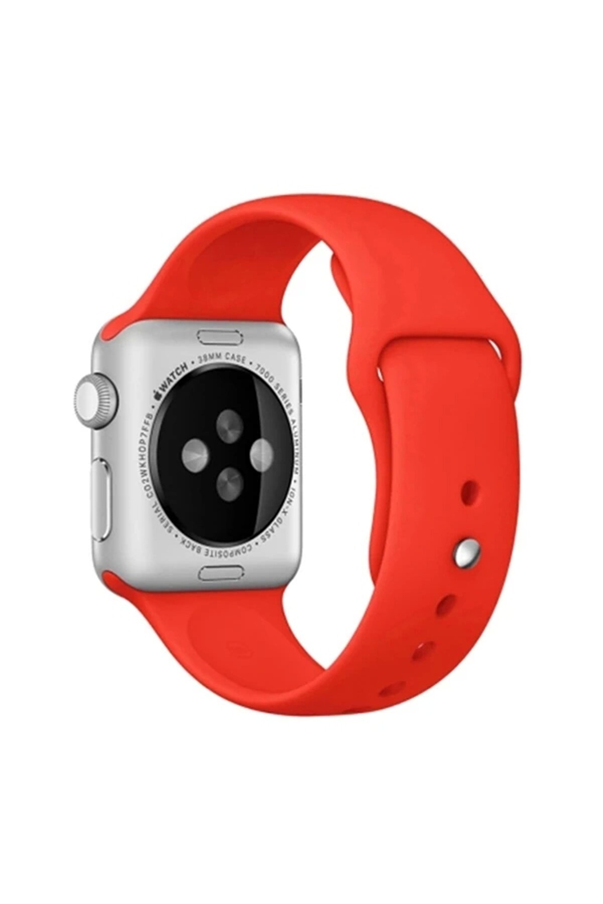 Buti̇k Ally Apple Watch 7-8 41Mm 6-5-4- 40Mm Si̇li̇kon Kordon Kayış 3-2-1 38Mm-(5775)