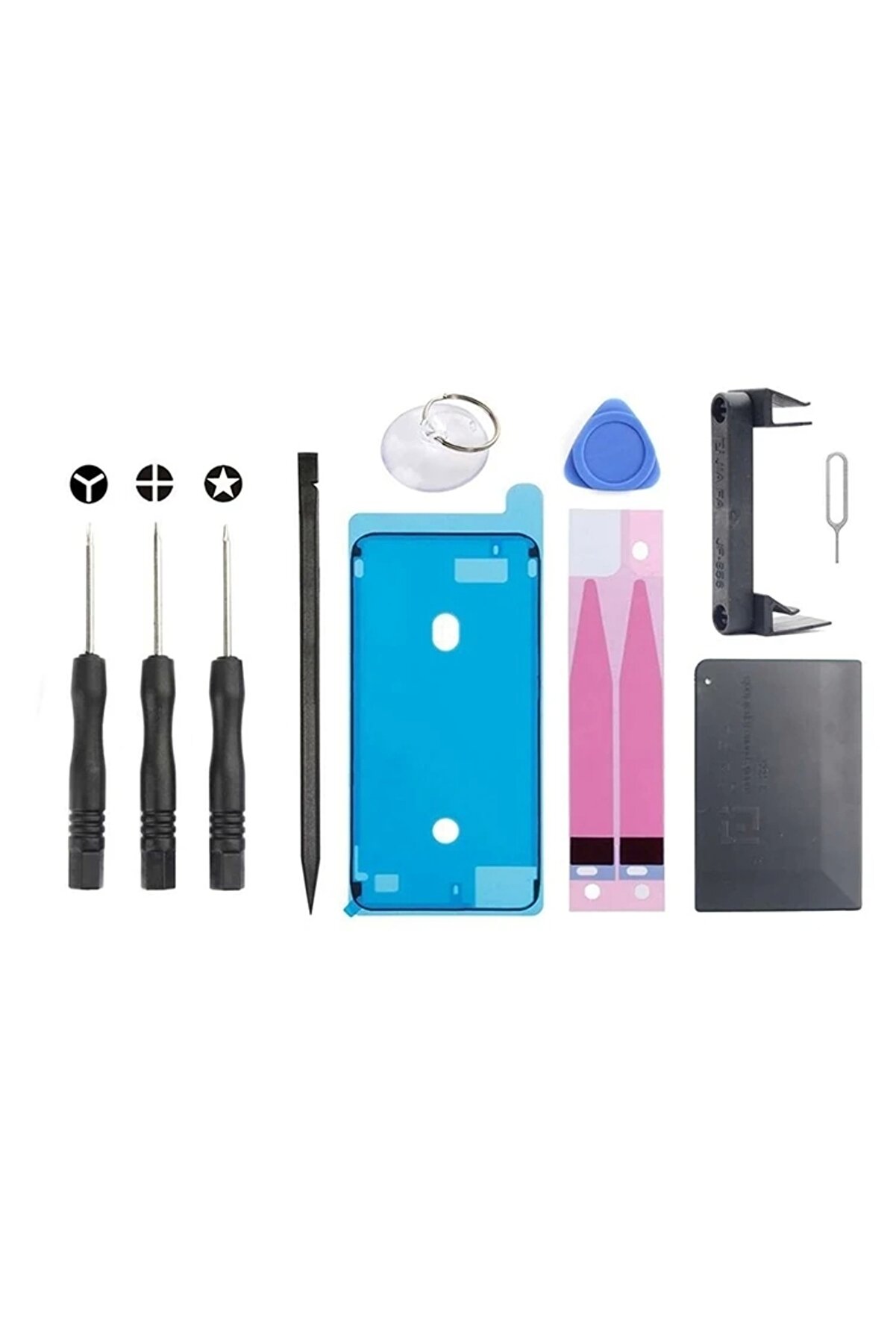 Buti̇k Jıafa Jf-8160 11 Par&ccedil;a İphone 8 İ&ccedil;i̇n Batarya Tami̇r Seti̇-(5775)