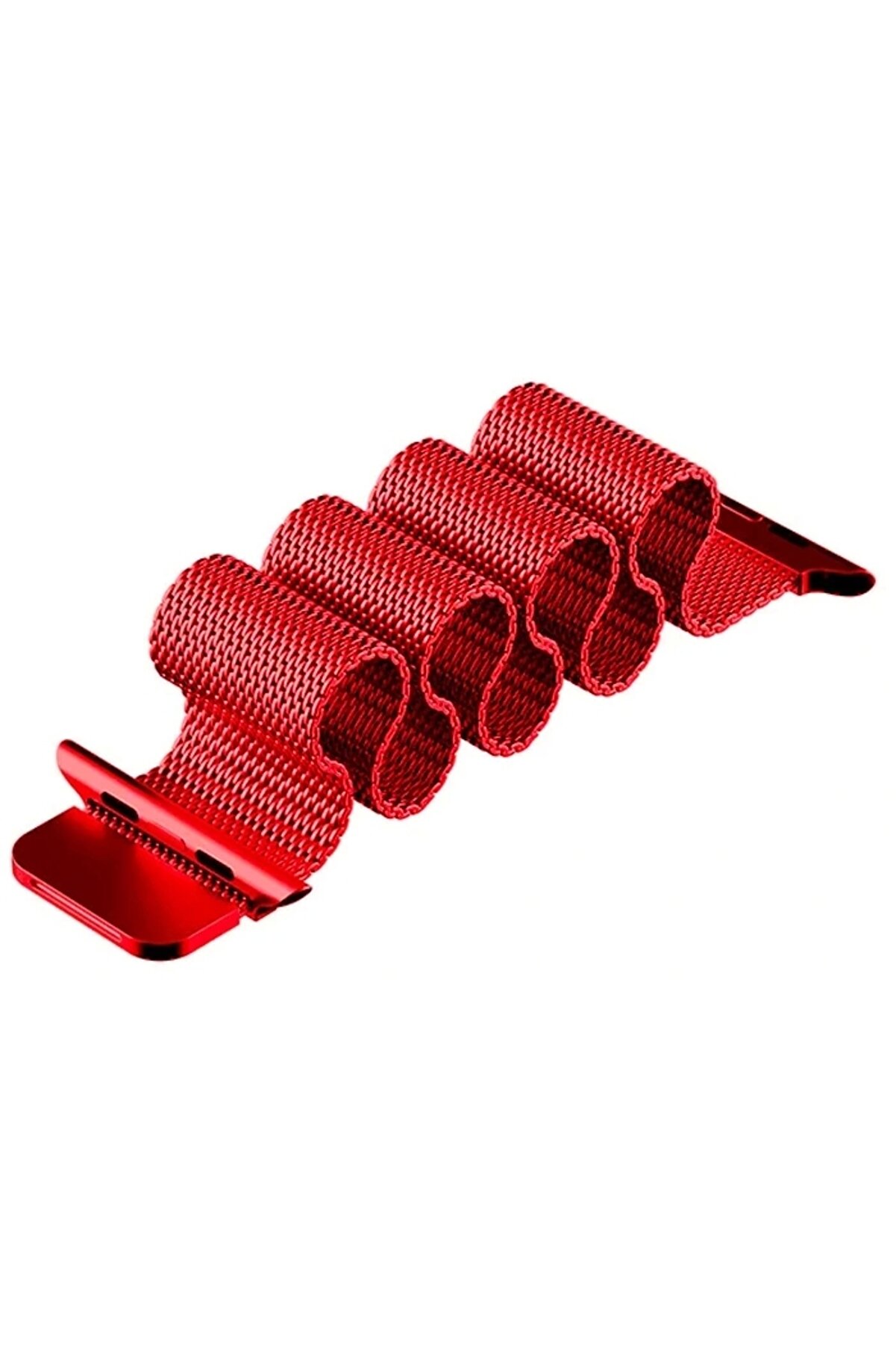 Buti̇k Ally Apple Watch 7-8 45Mm 6-5-4 44Mm Kayış Kordon Metal Mi̇lano Loop 3-2-1 42Mm-(5775)