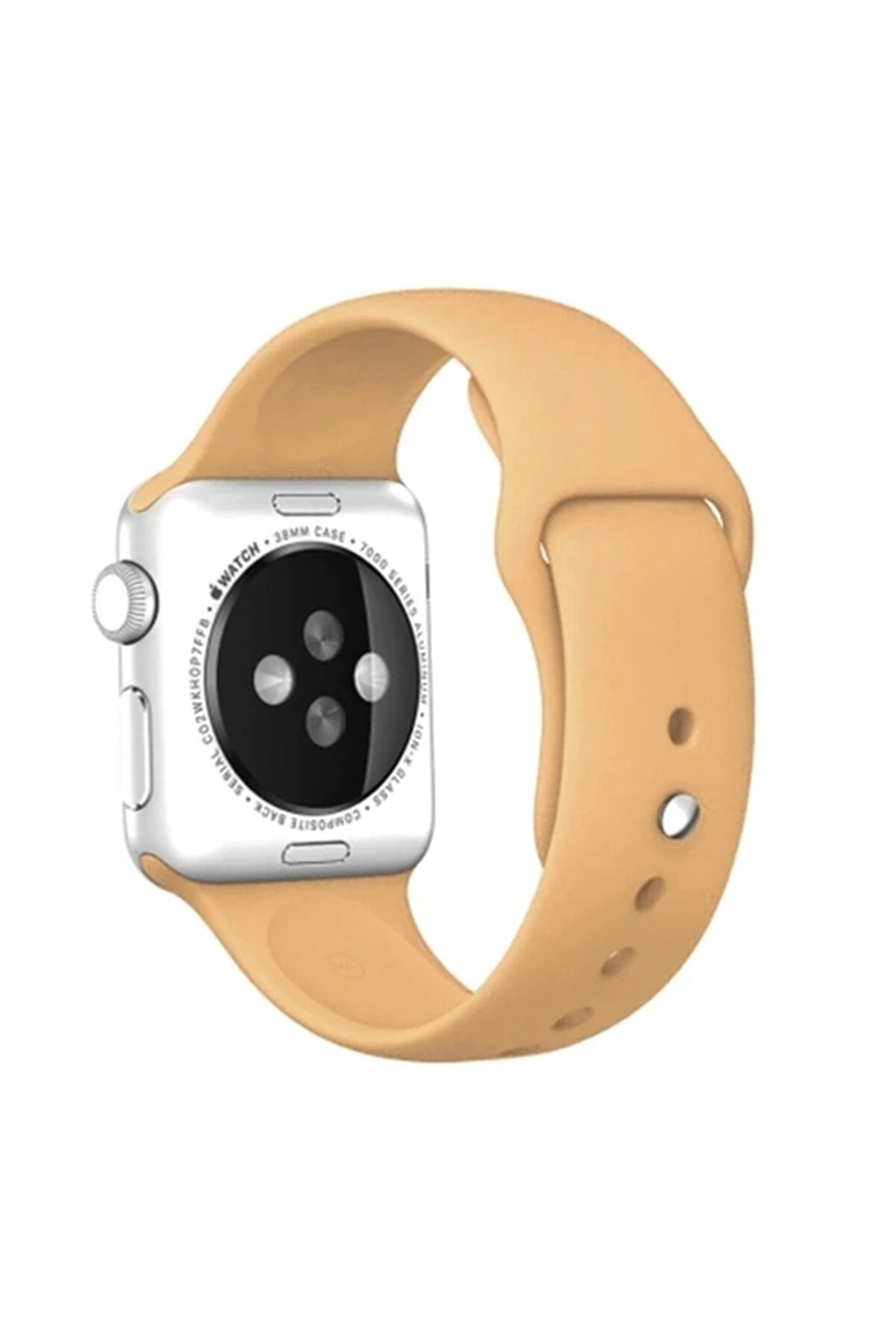 Buti̇k Ally Apple Watch 7-8 41Mm 6-5-4- 40Mm Si̇li̇kon Kordon Kayış 3-2-1 38Mm-(5775)